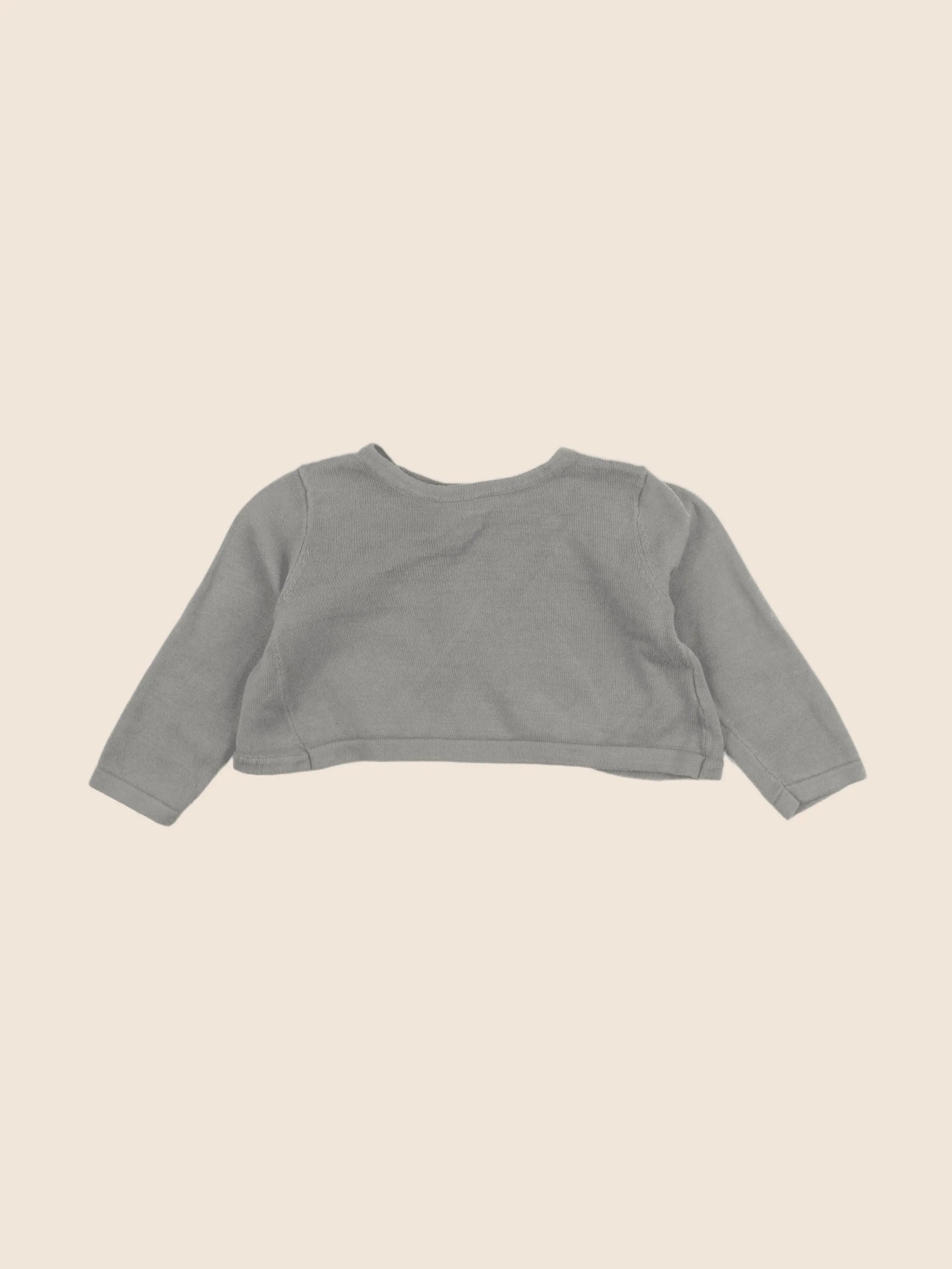 Tape à l'oeil - pull court vert - 18 mois