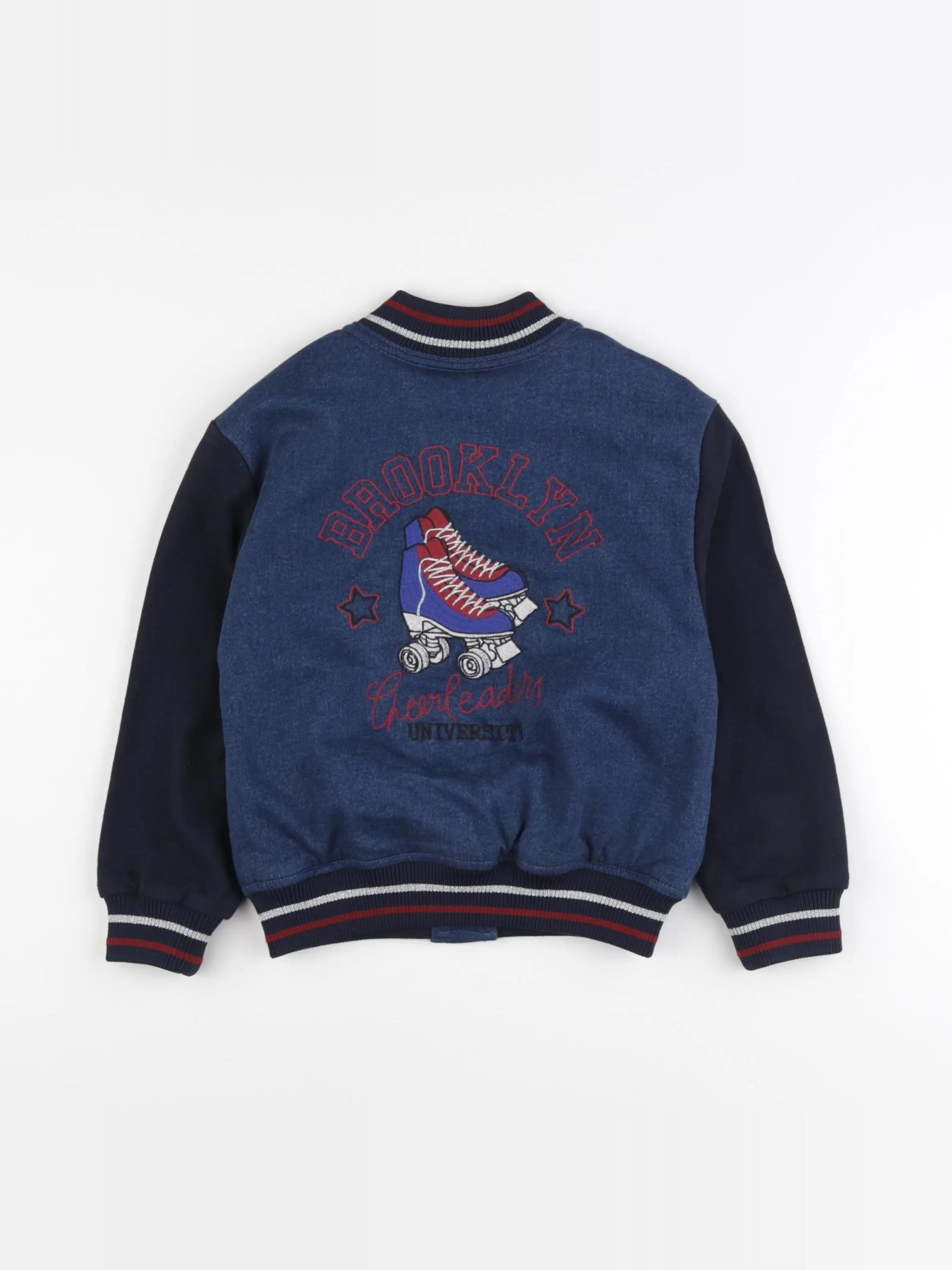 IKKS - veste réversible bleu - 6 ans