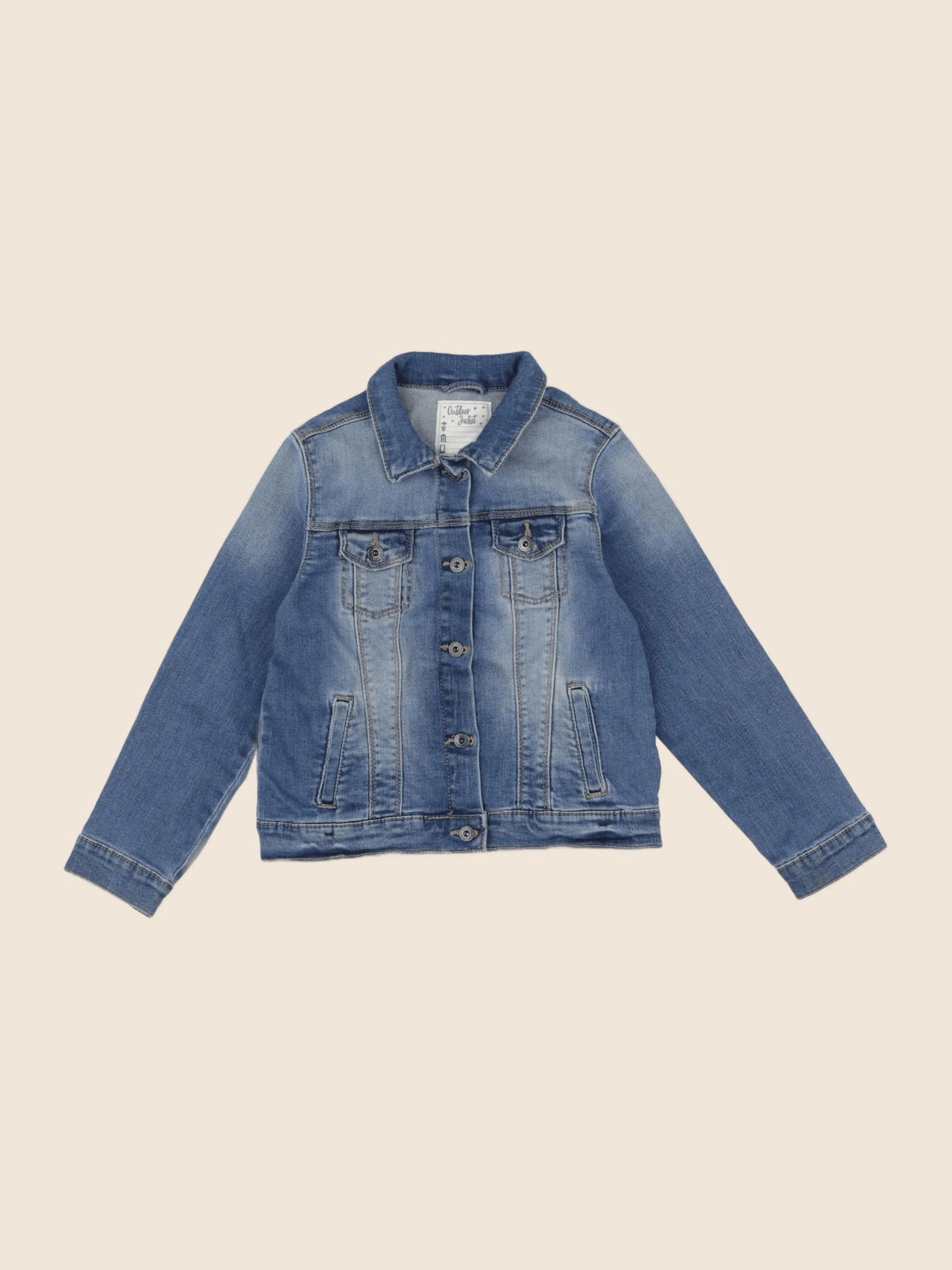 Vertbaudet - veste bleu - 7 ans