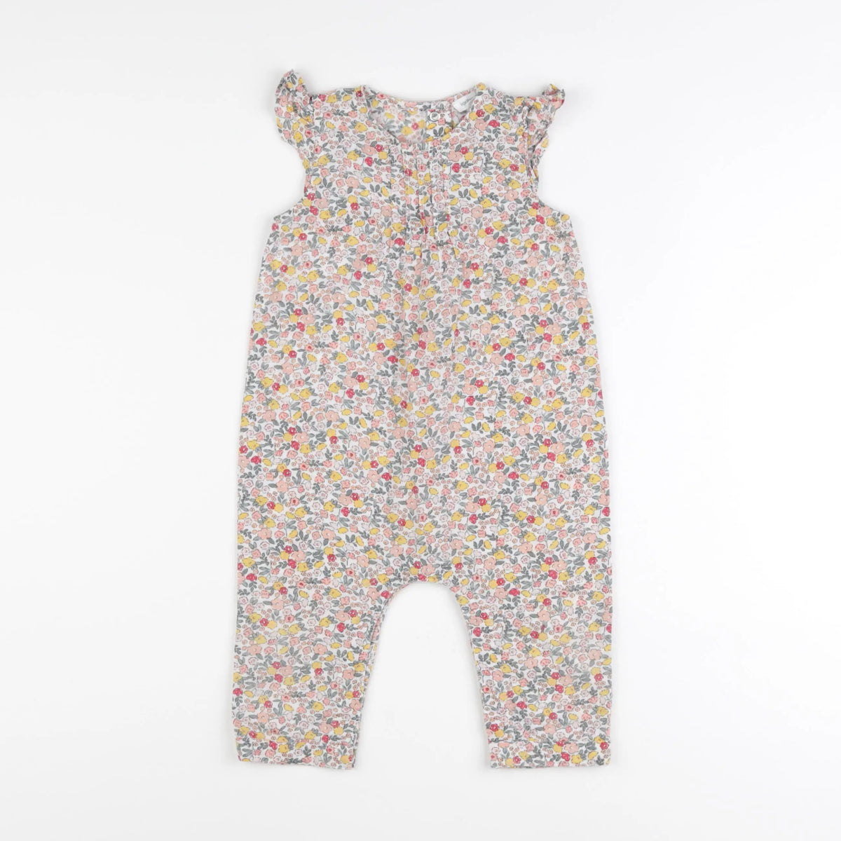 Vertbaudet - combinaison multicolore - 12 mois