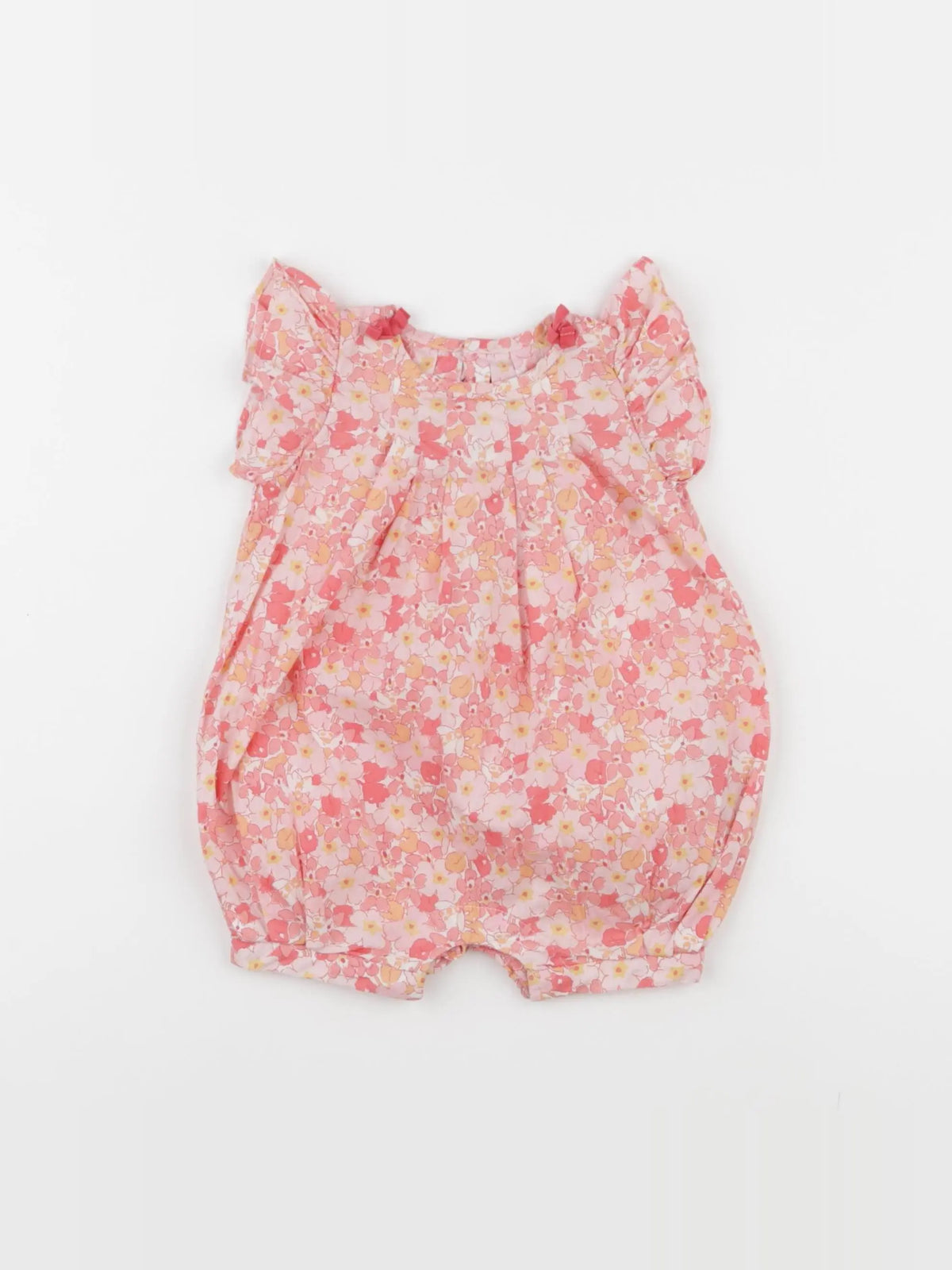 Jacadi - combinaison liberty multicolore - 0 mois