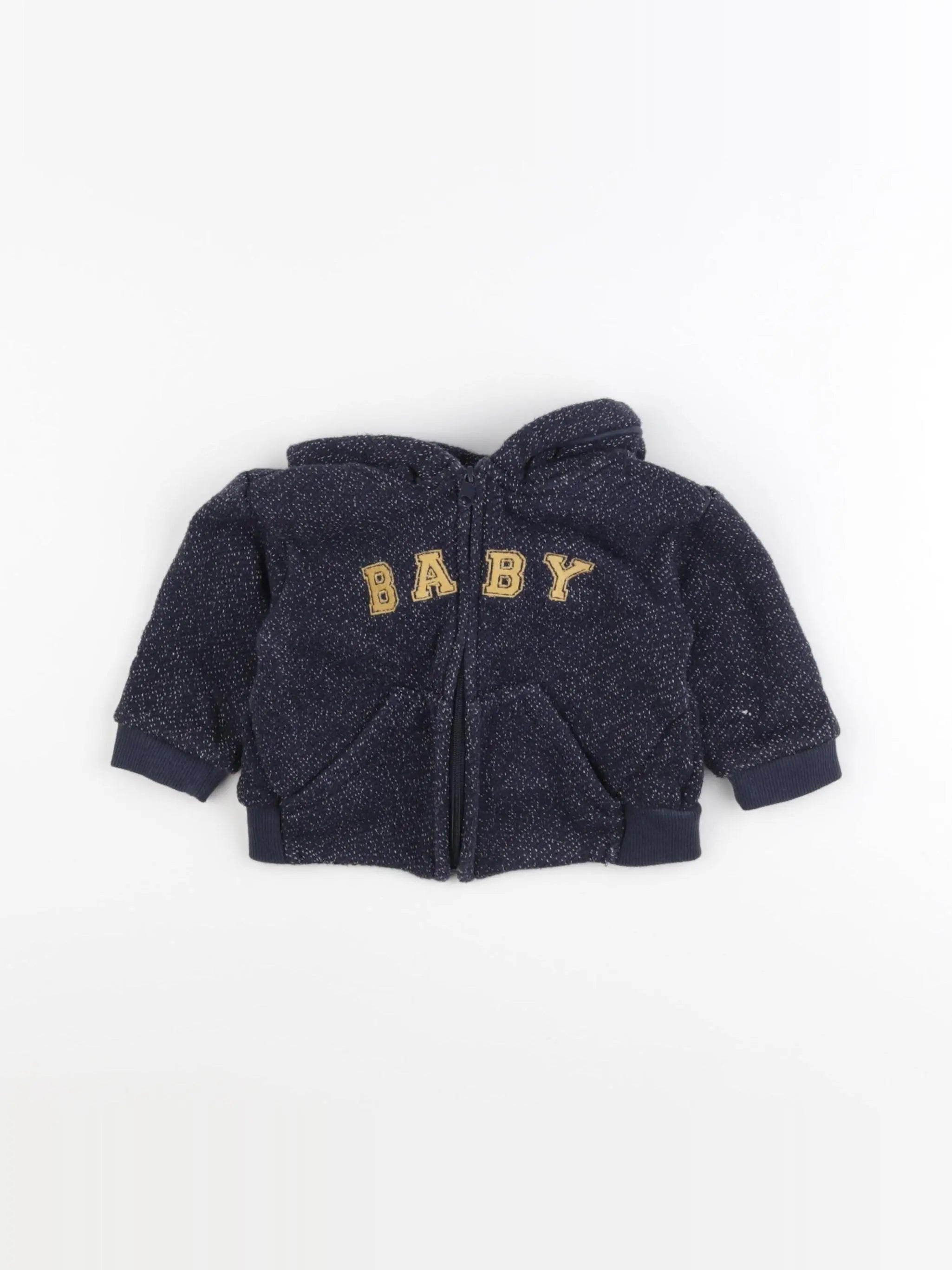 Tape à l'oeil - sweat bleu - 6 mois