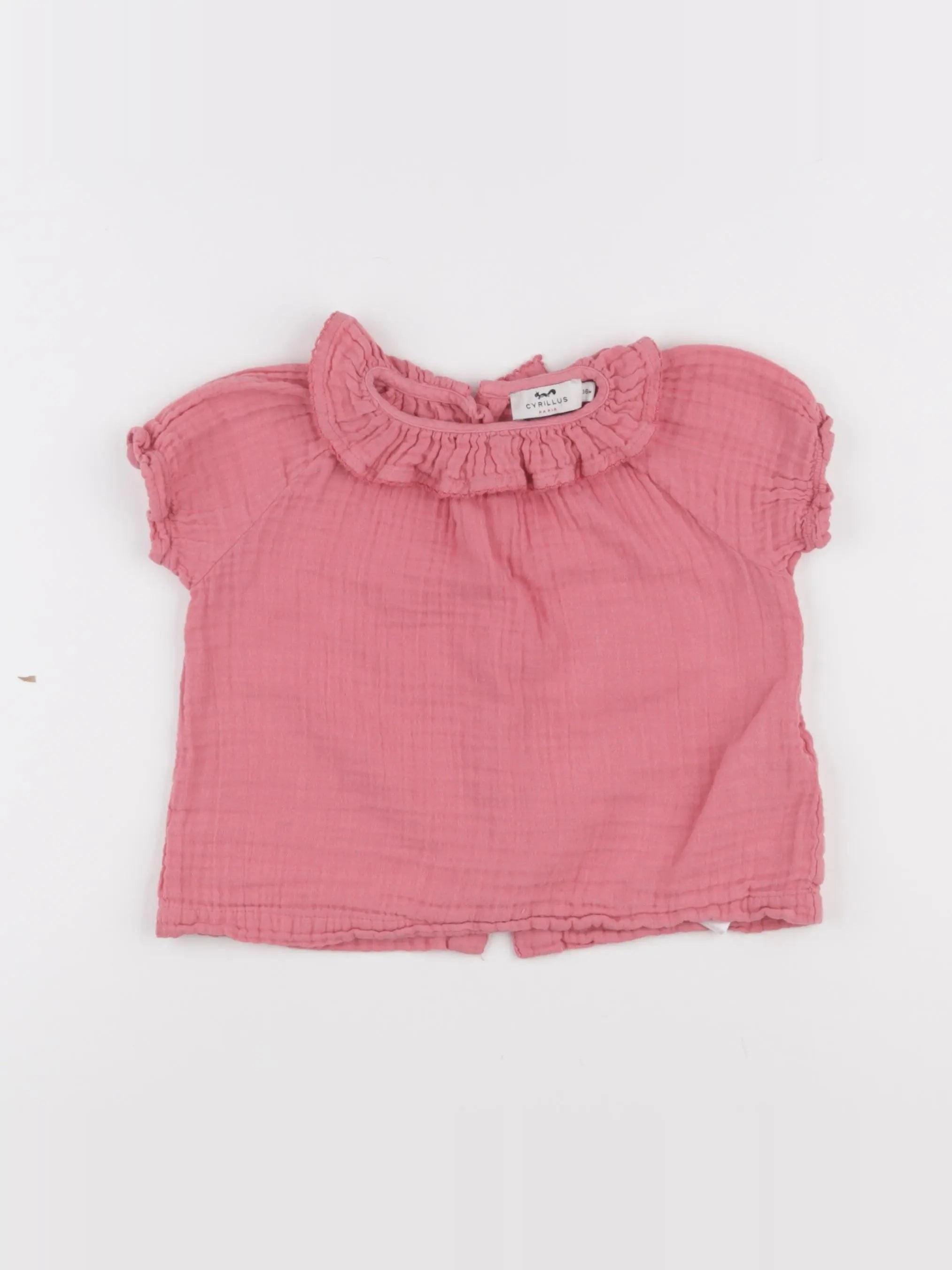 Cyrillus - blouse rose - 36 mois
