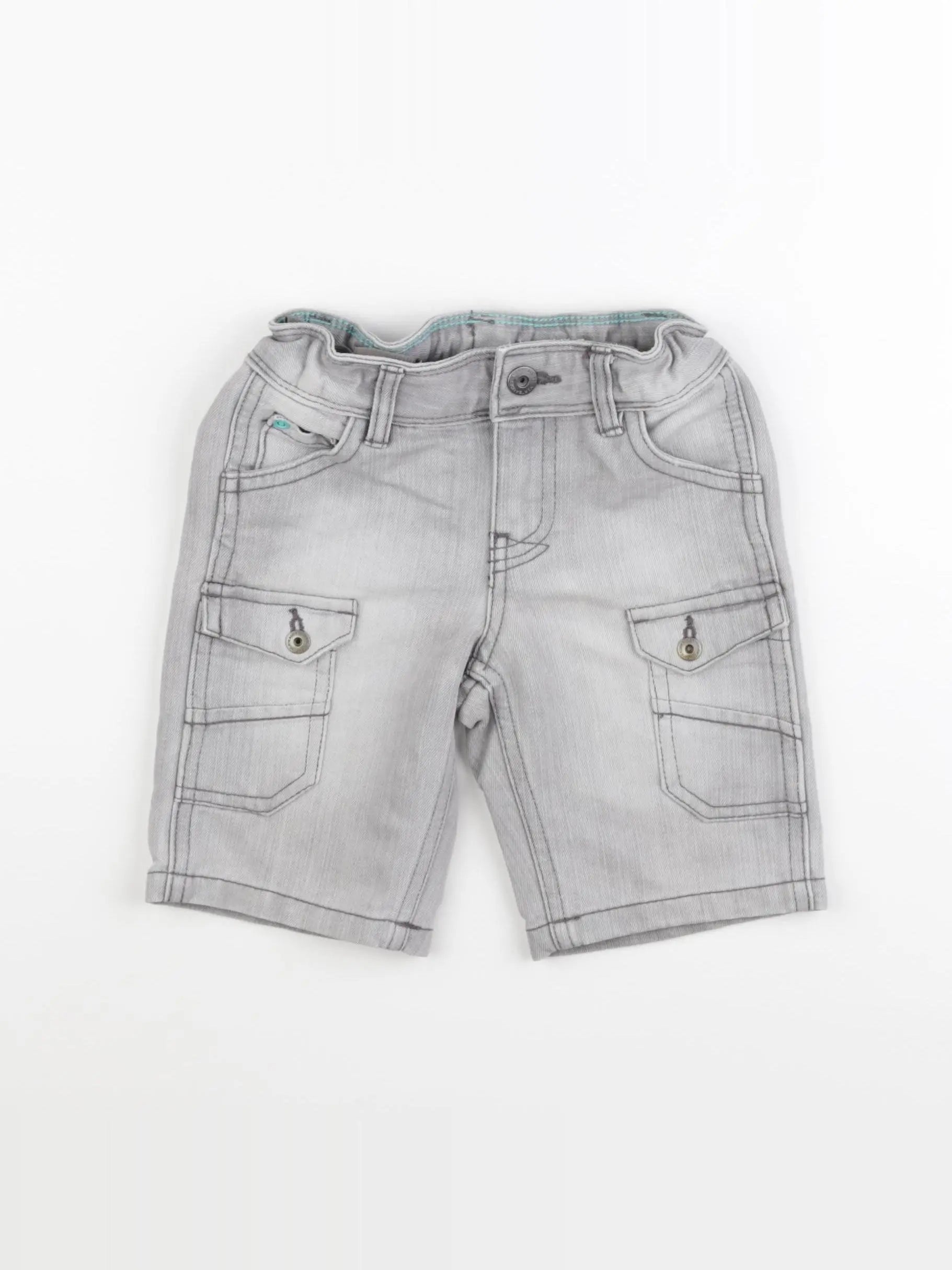 Vertbaudet - short gris - 3 ans