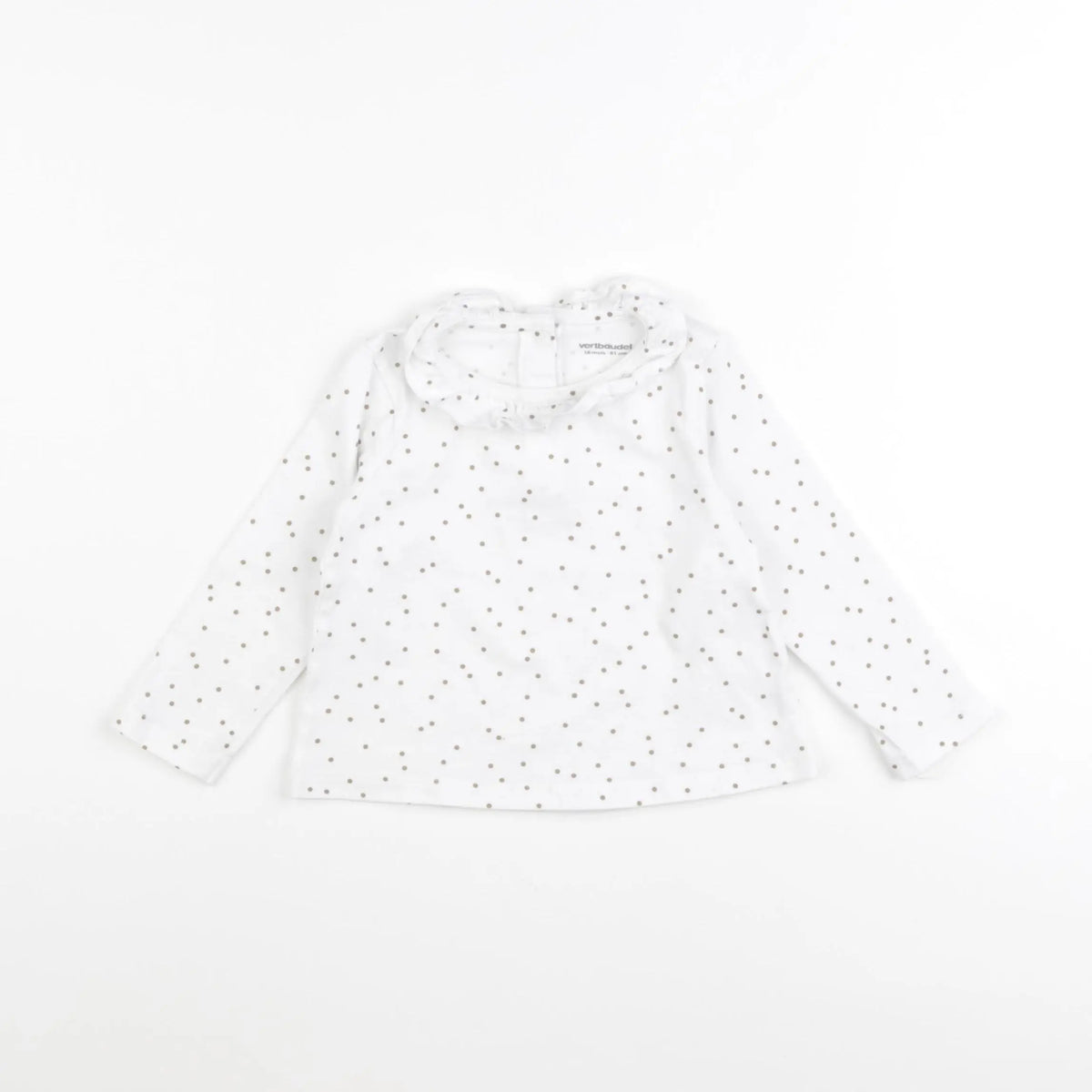 Vertbaudet - tee-shirt blanc - 18 mois