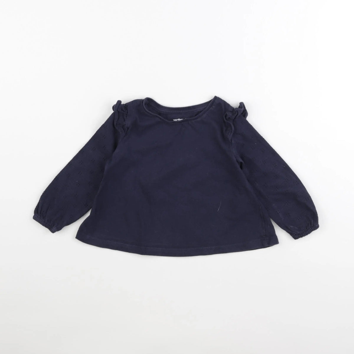 Vertbaudet - tee-shirt bleu - 2 ans