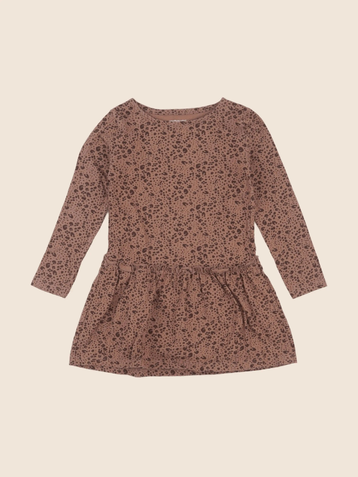 Vertbaudet - robe marron - 3 ans