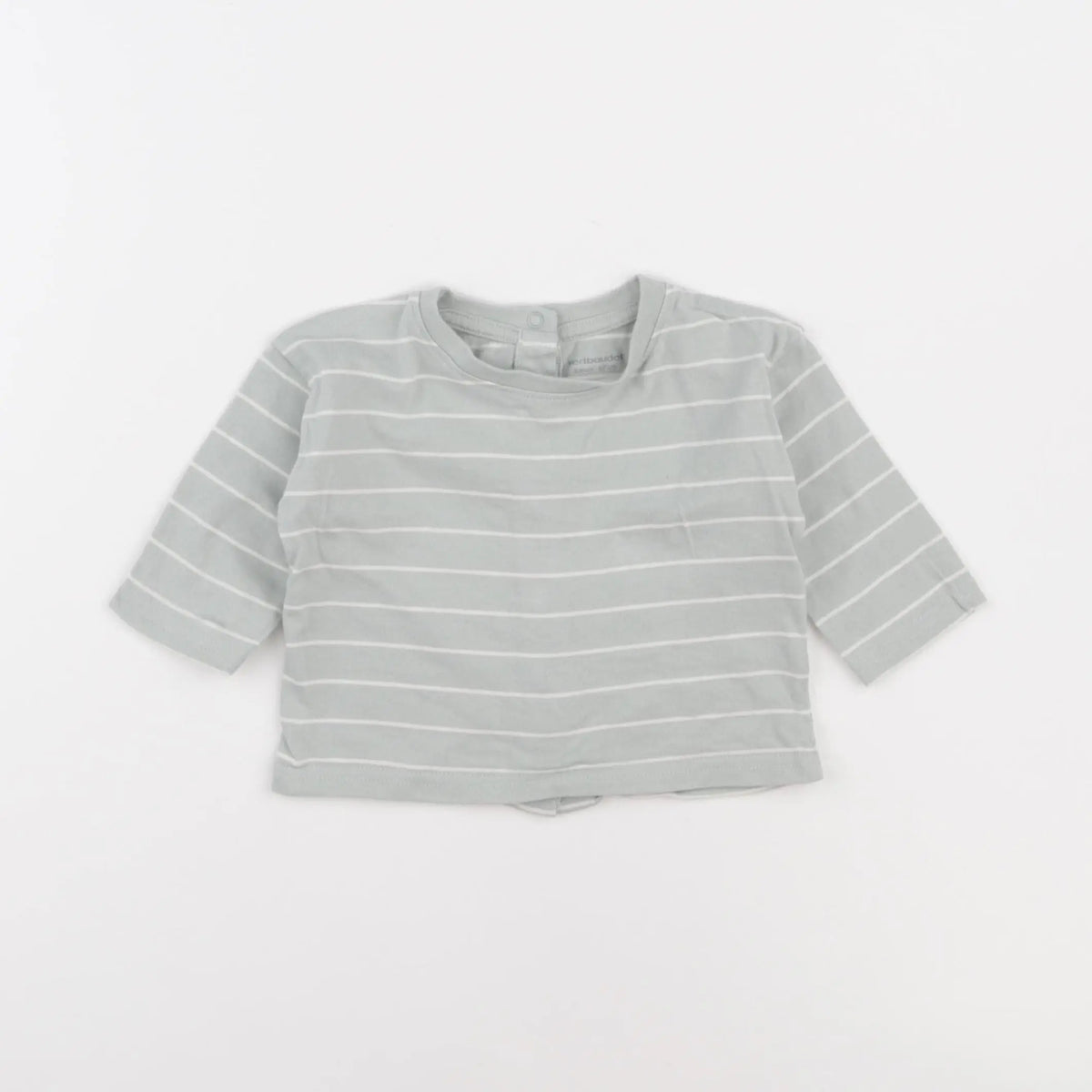 Vertbaudet - tee-shirt vert - 6 mois