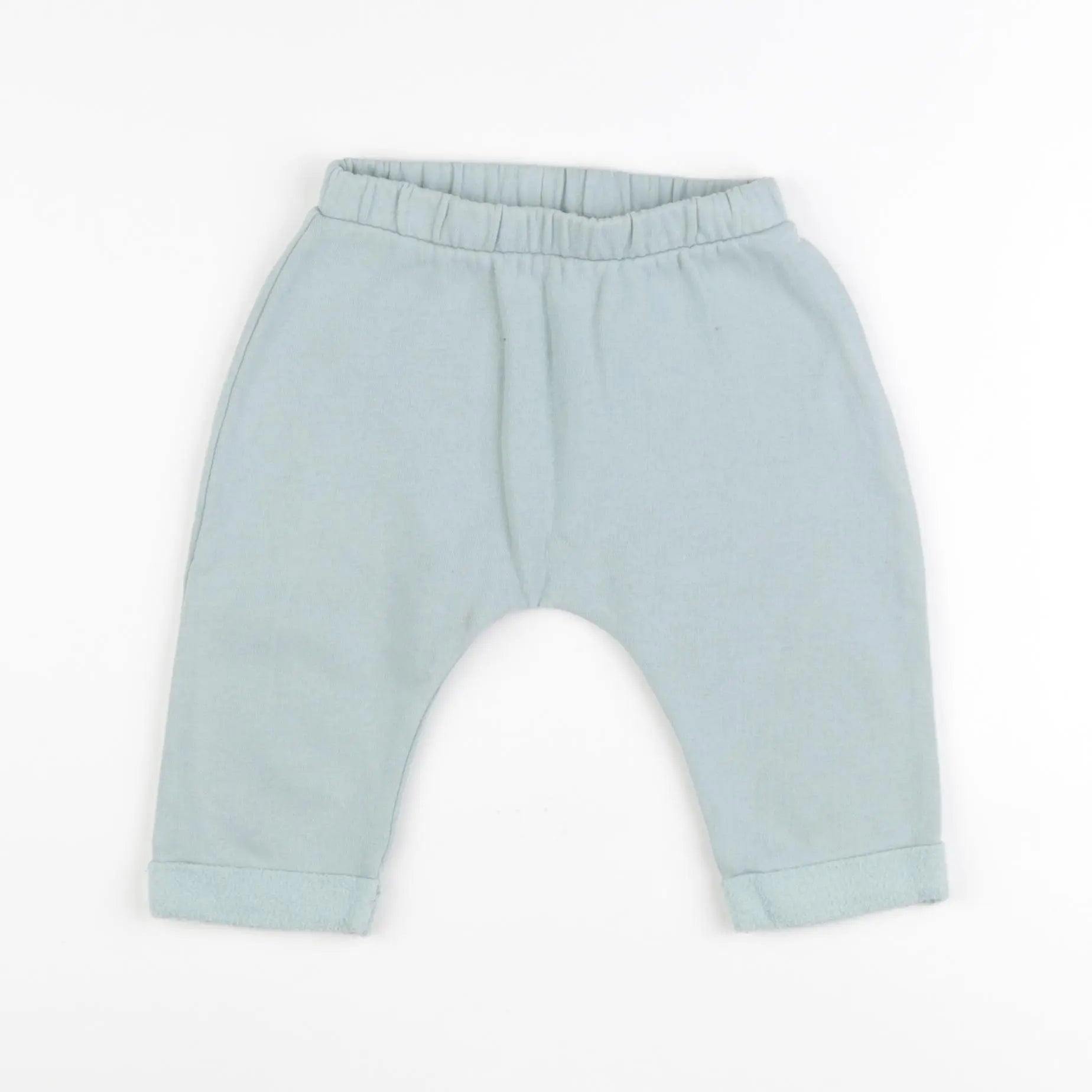 Vertbaudet - sarouel vert - 9 mois