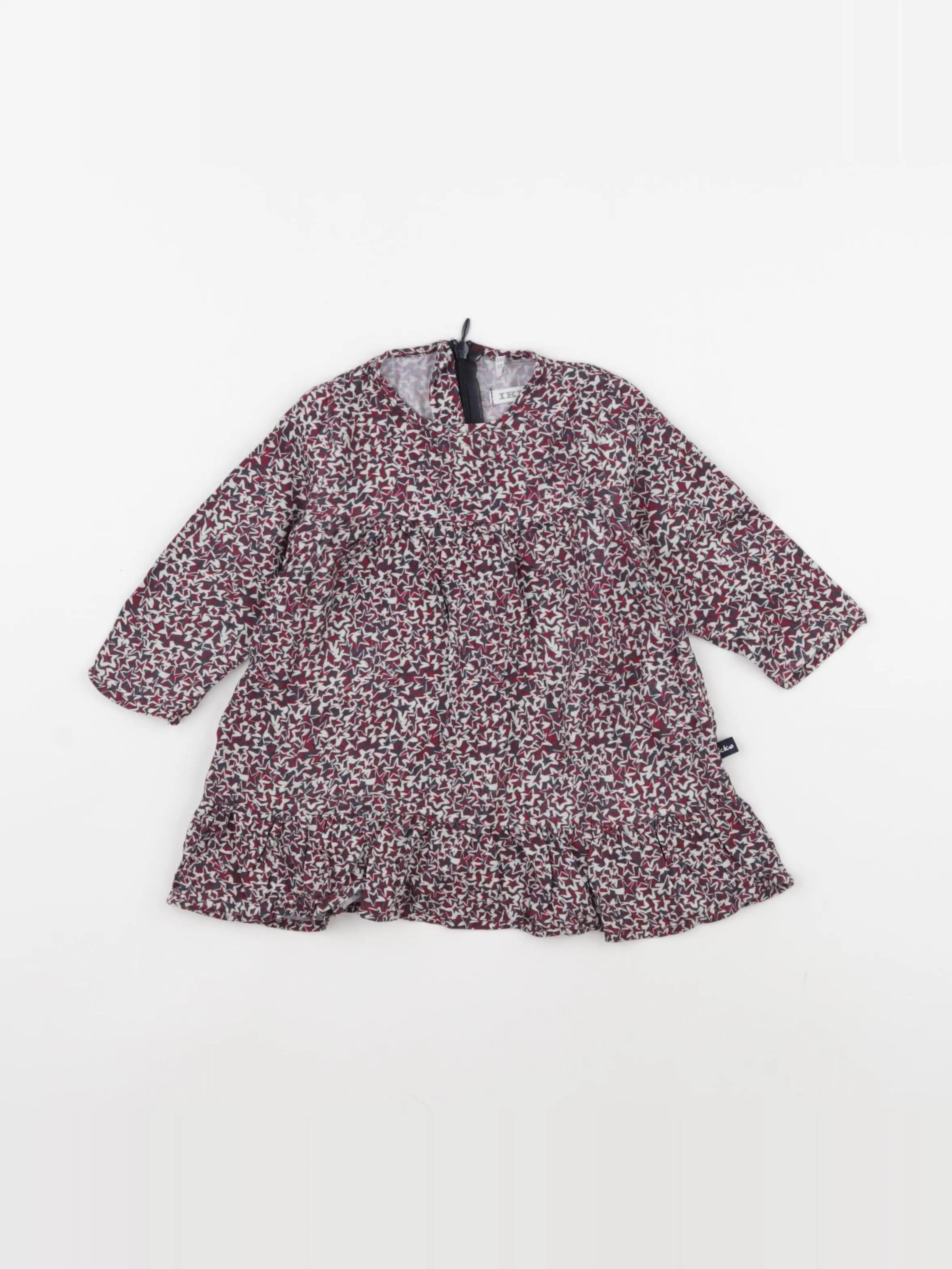 IKKS - robe rouge - 6 mois