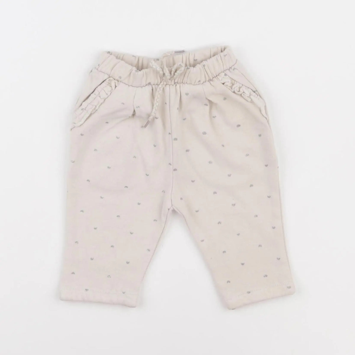 Vertbaudet - jogging beige - 3 mois