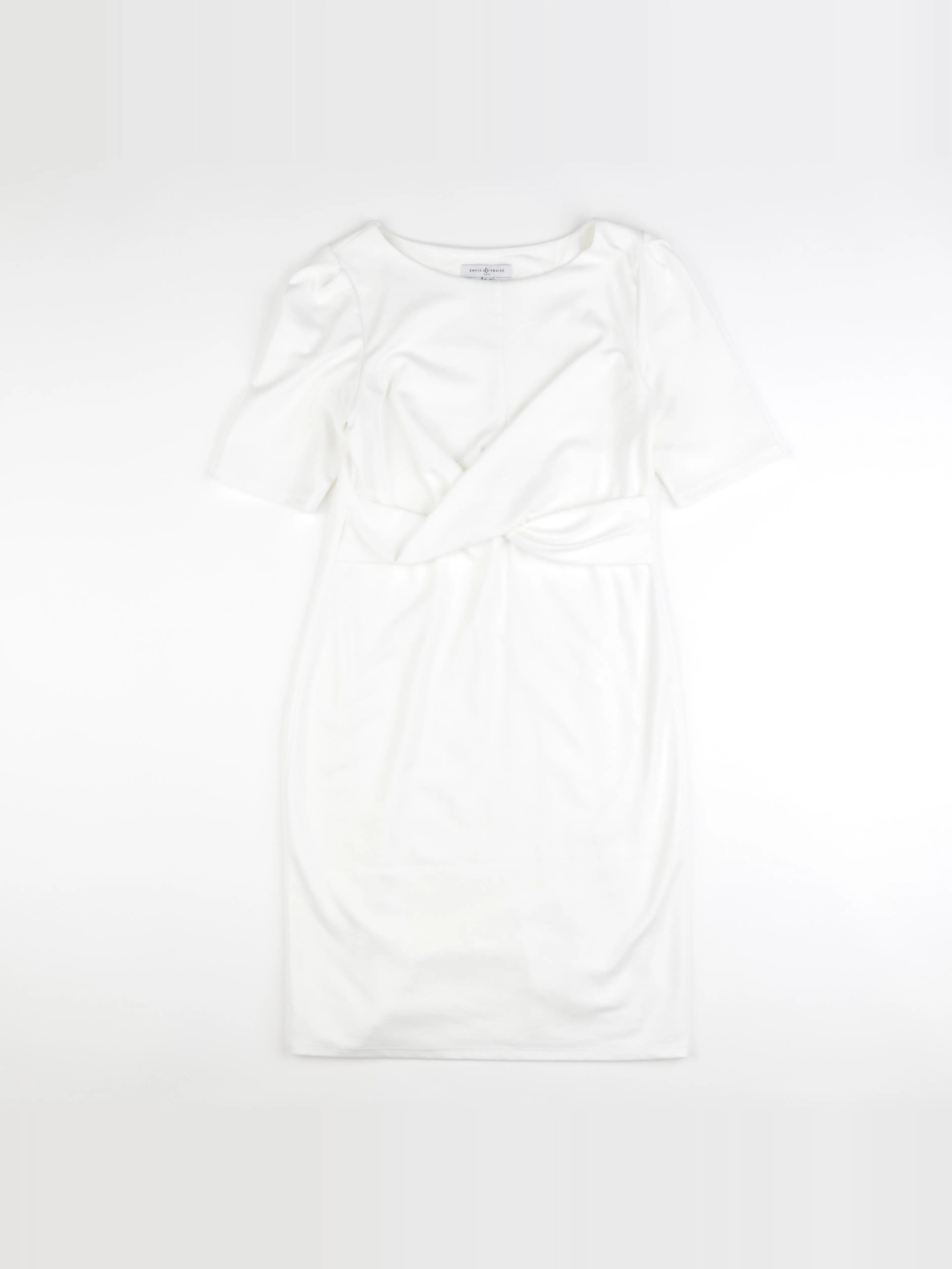Envie de fraise - robe grossesse blanc - 36