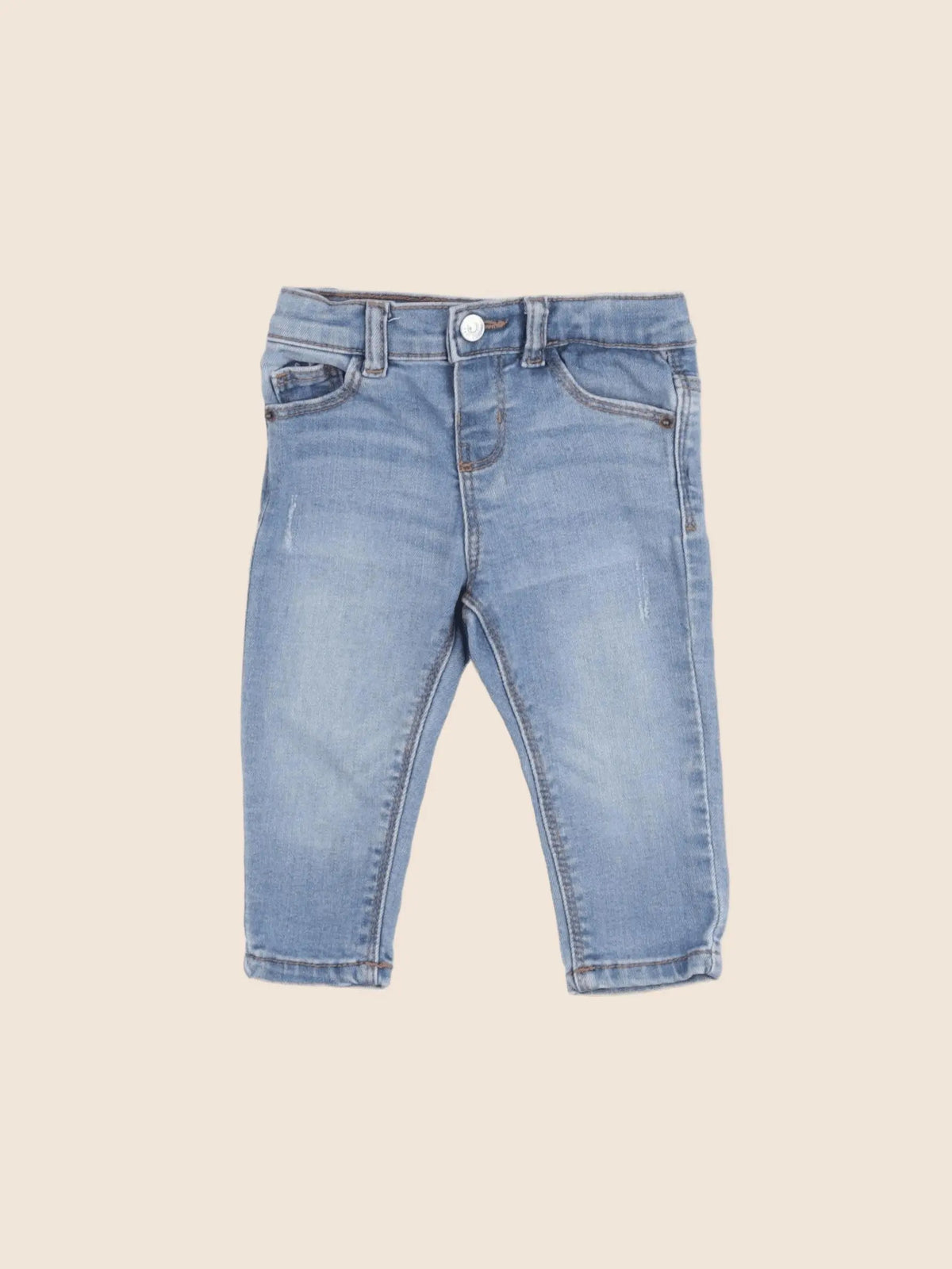Zara - jean bleu - 6/9 mois