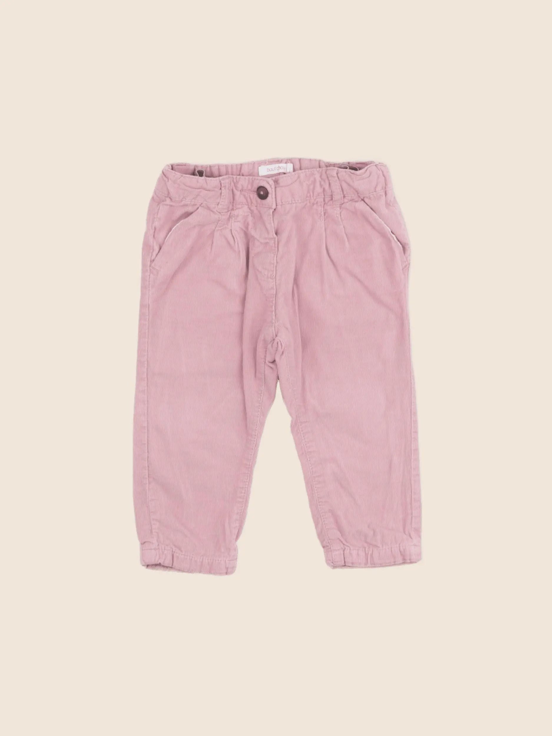 Boutchou - pantalon rose - 9 mois