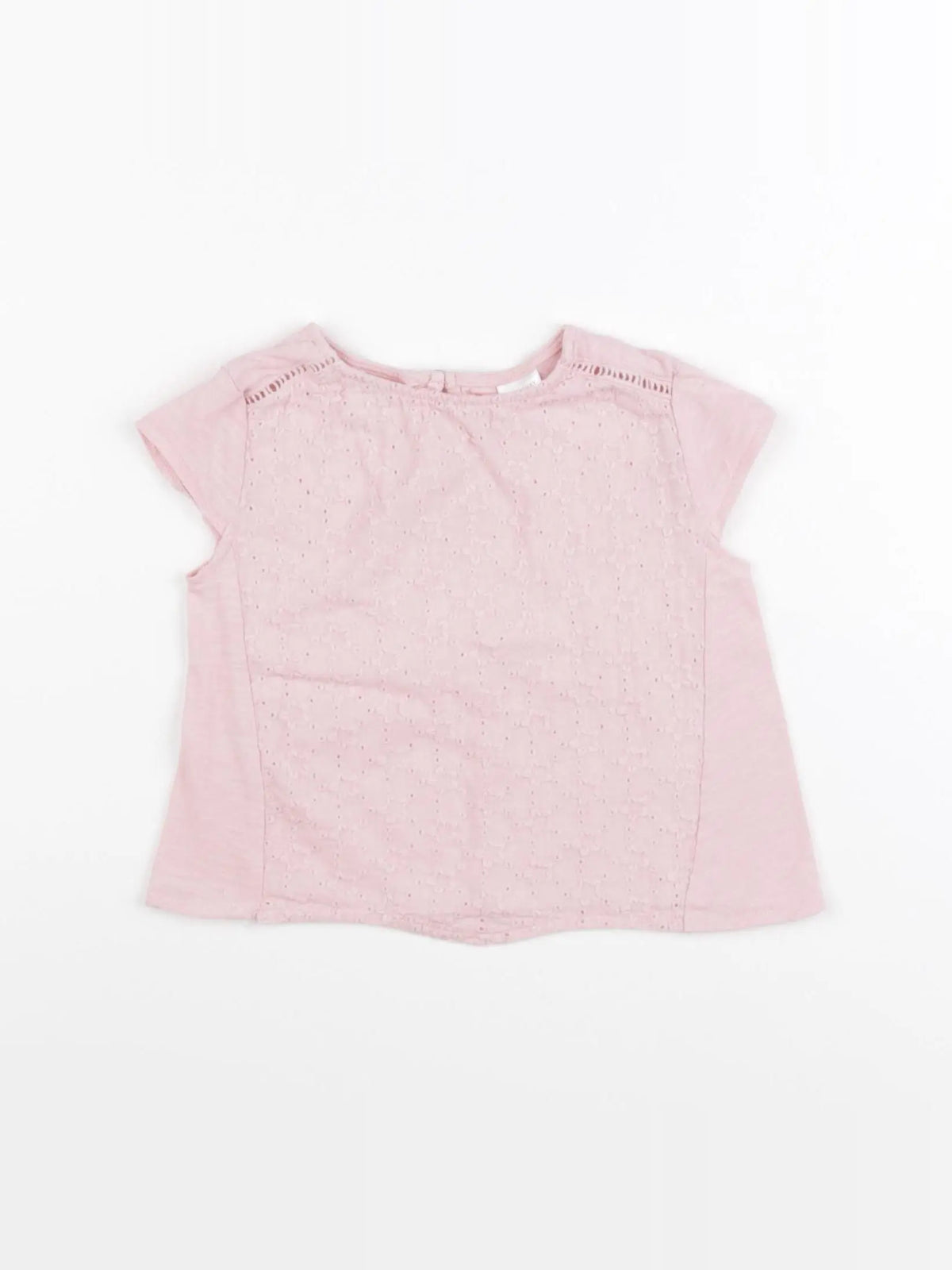 Zara - tee-shirt rose - 6/9 mois