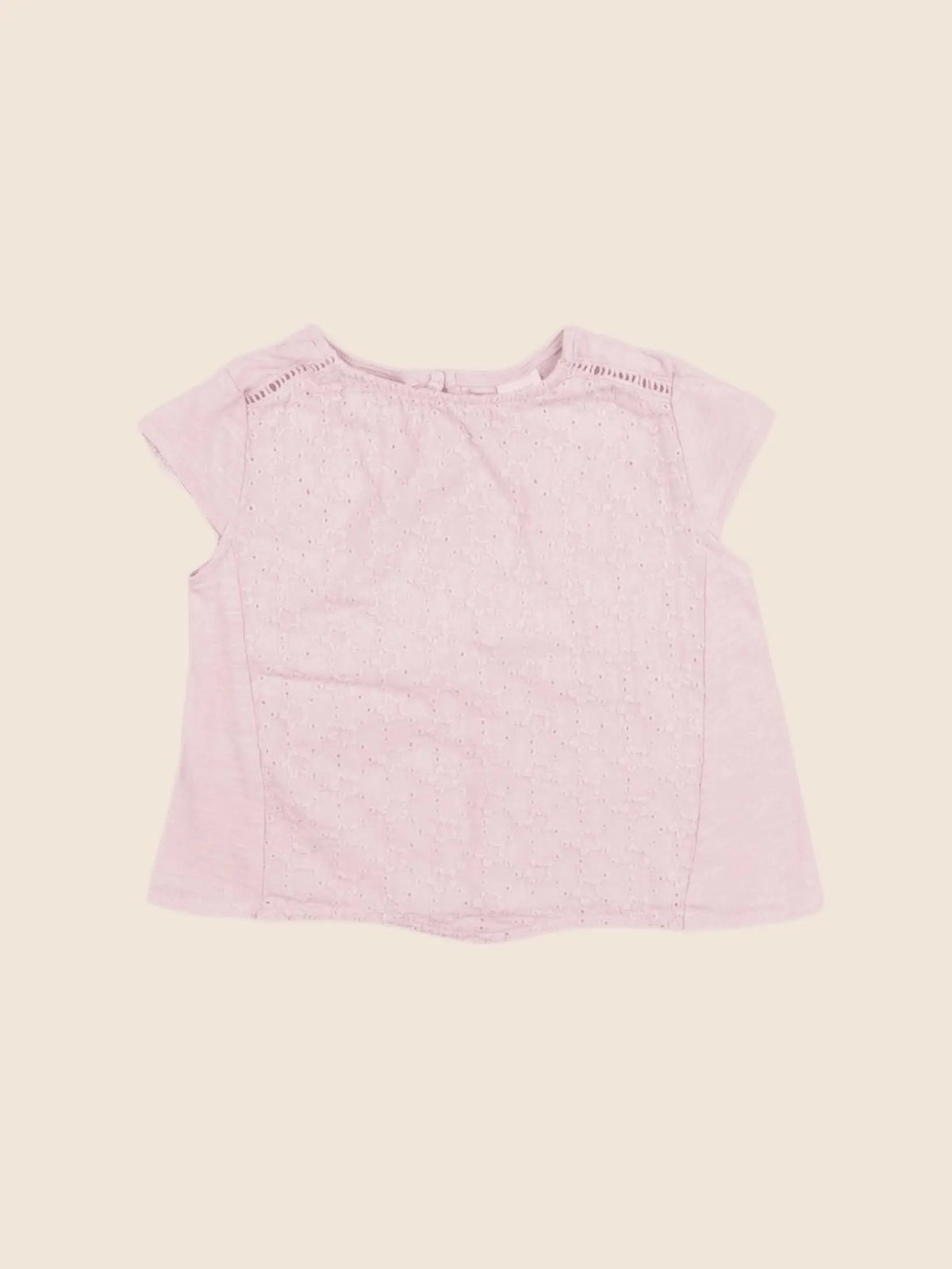 Zara - tee-shirt rose - 6/9 mois