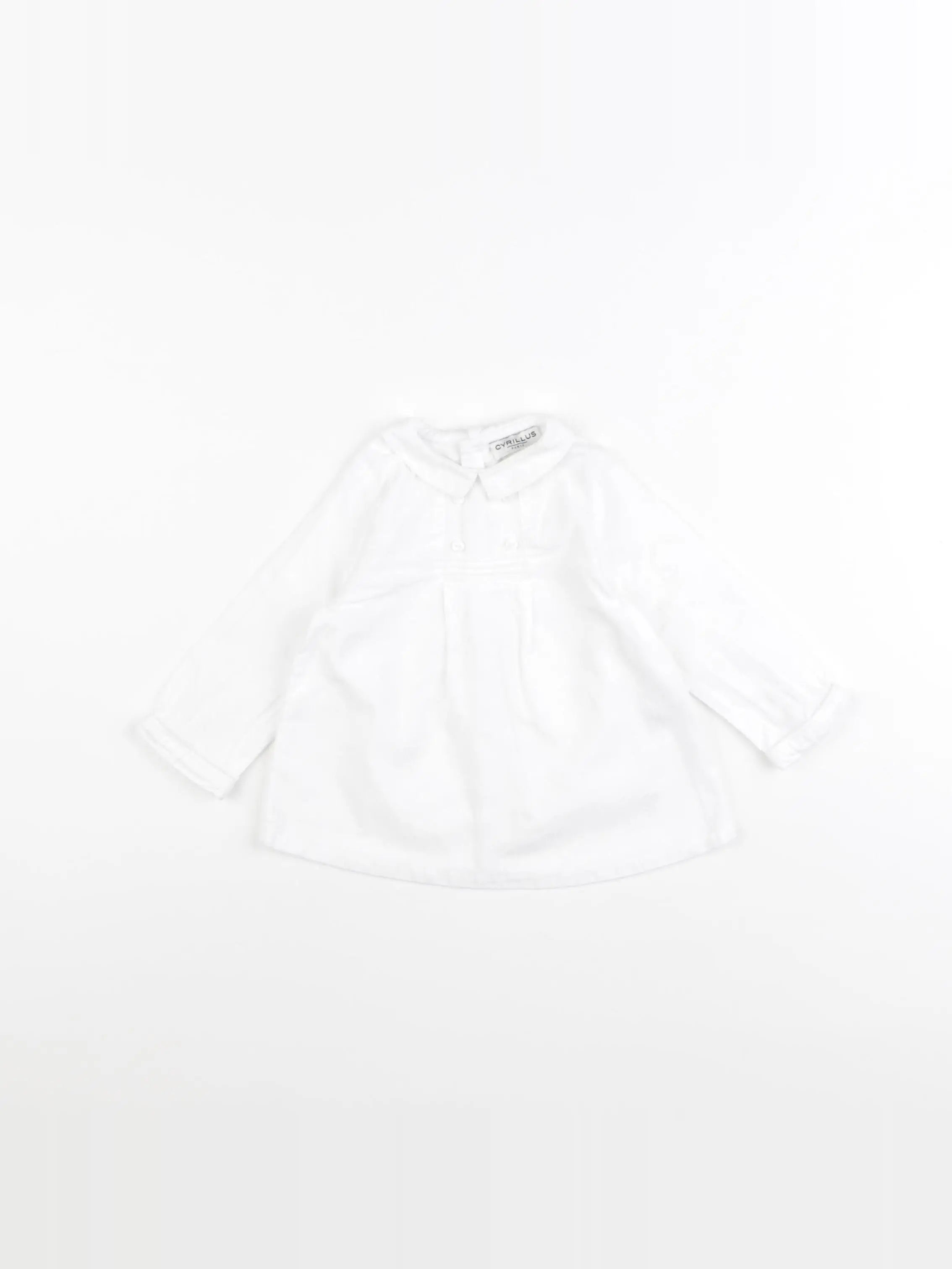 Cyrillus - blouse blanc - 6 mois
