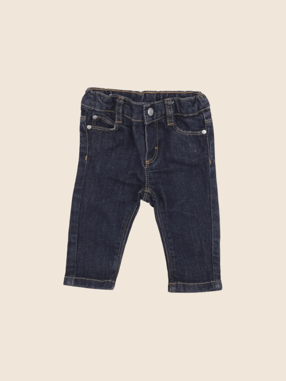 Petit Bateau - jean bleu - 3 mois