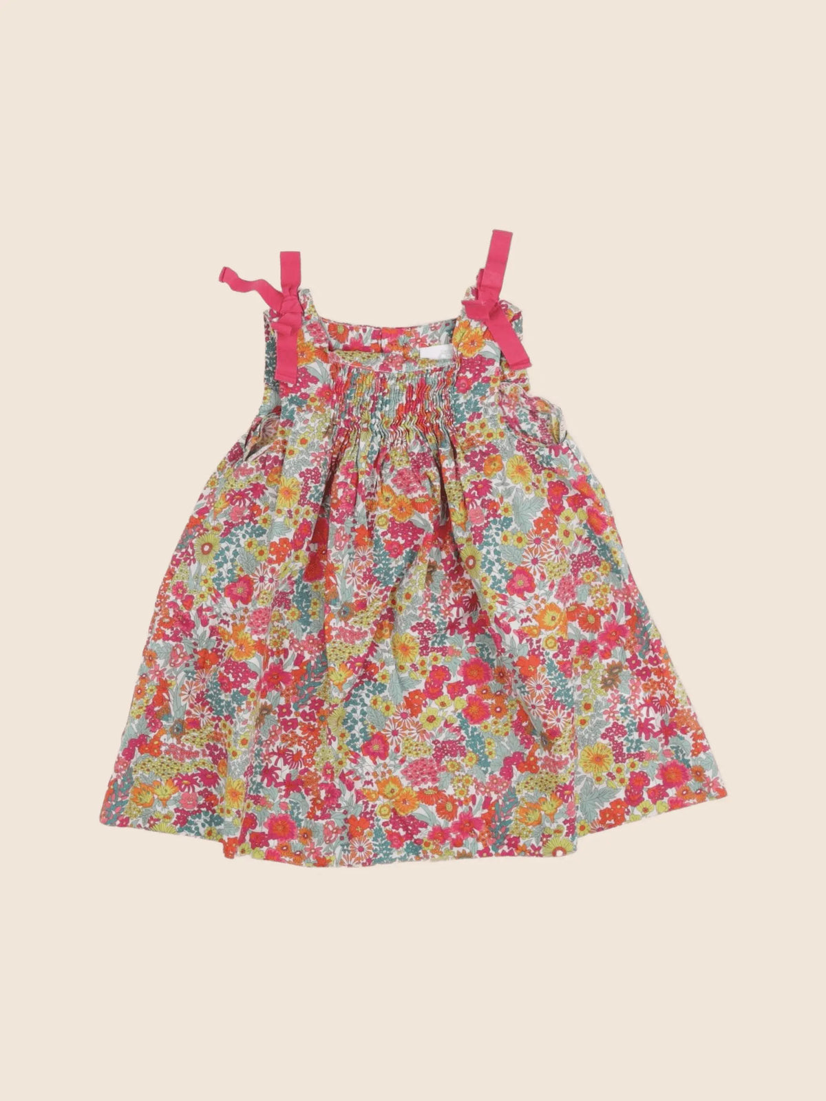 Jacadi - robe liberty rose - 6 mois