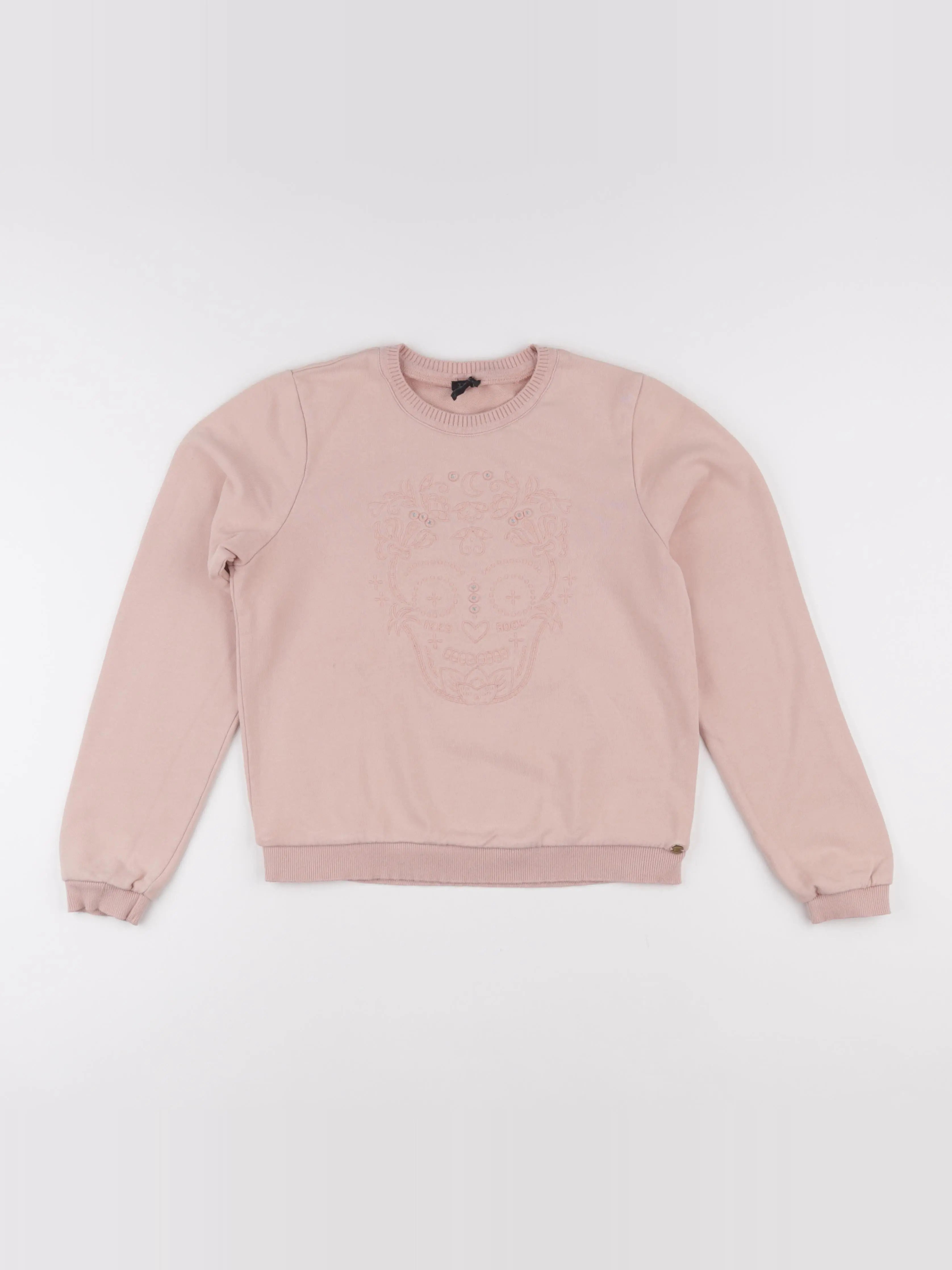 IKKS - sweat rose - 12 ans