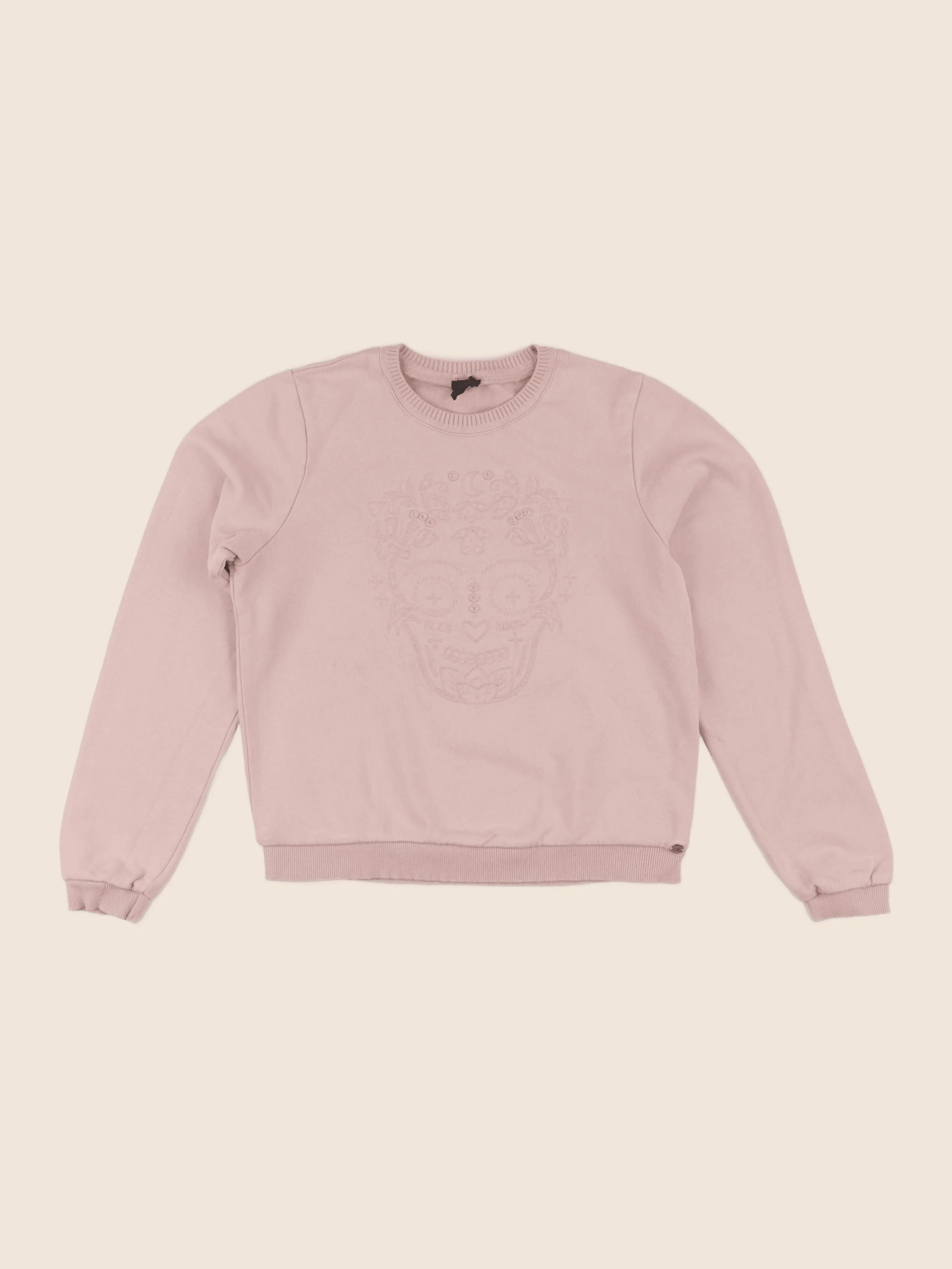 IKKS - sweat rose - 12 ans