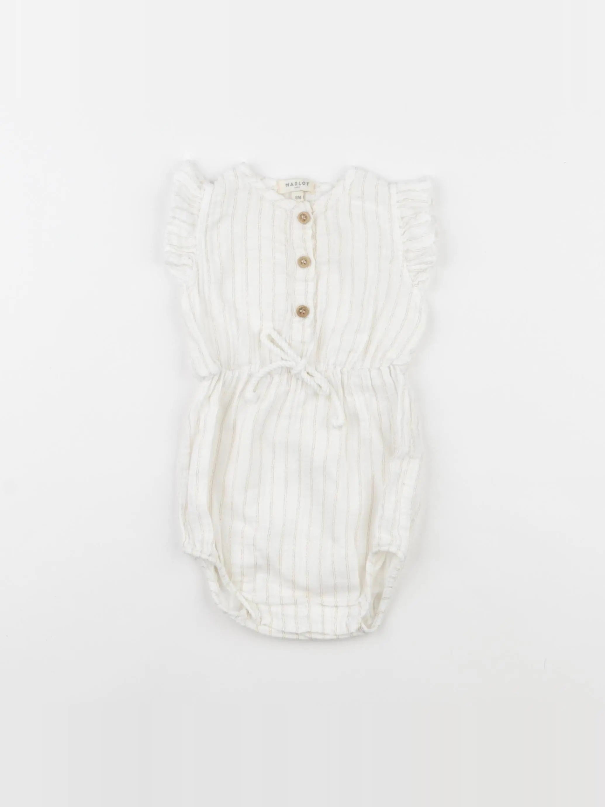 Marlot Paris - combinaison blanc - 6 mois