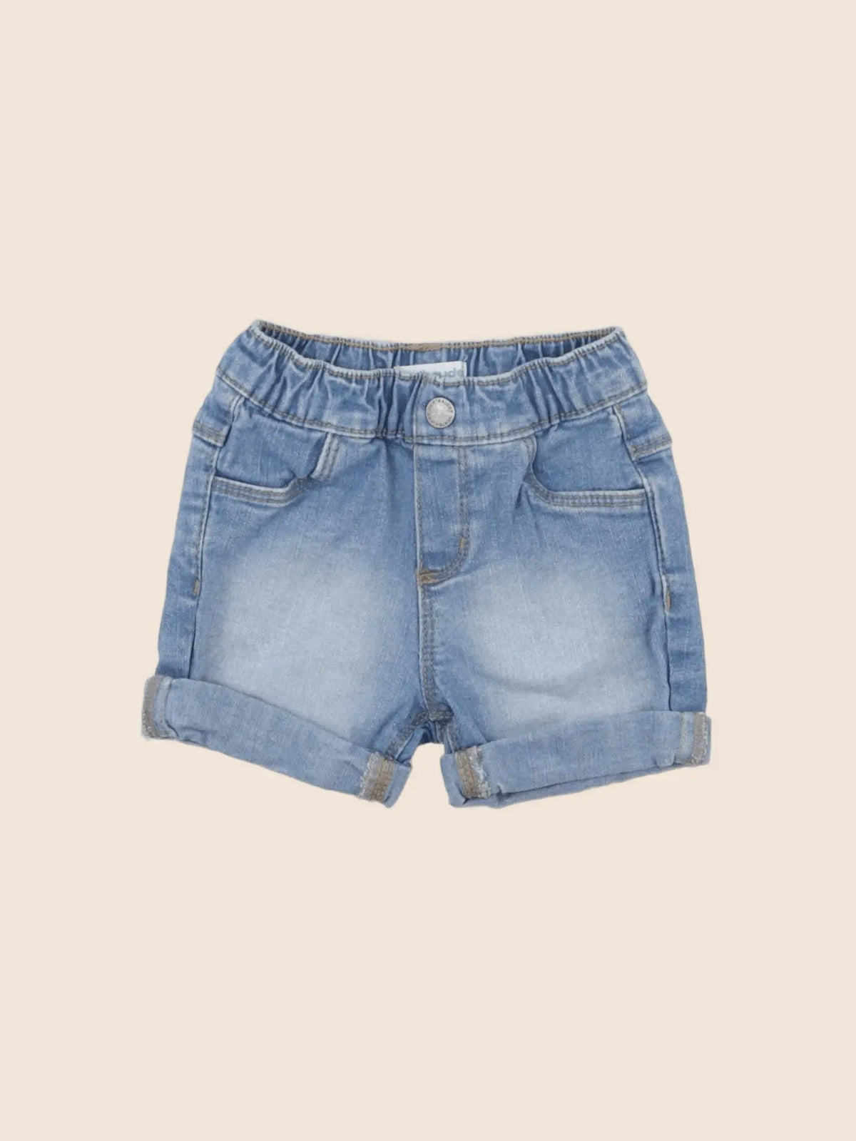 Vertbaudet - short bleu - 6 mois