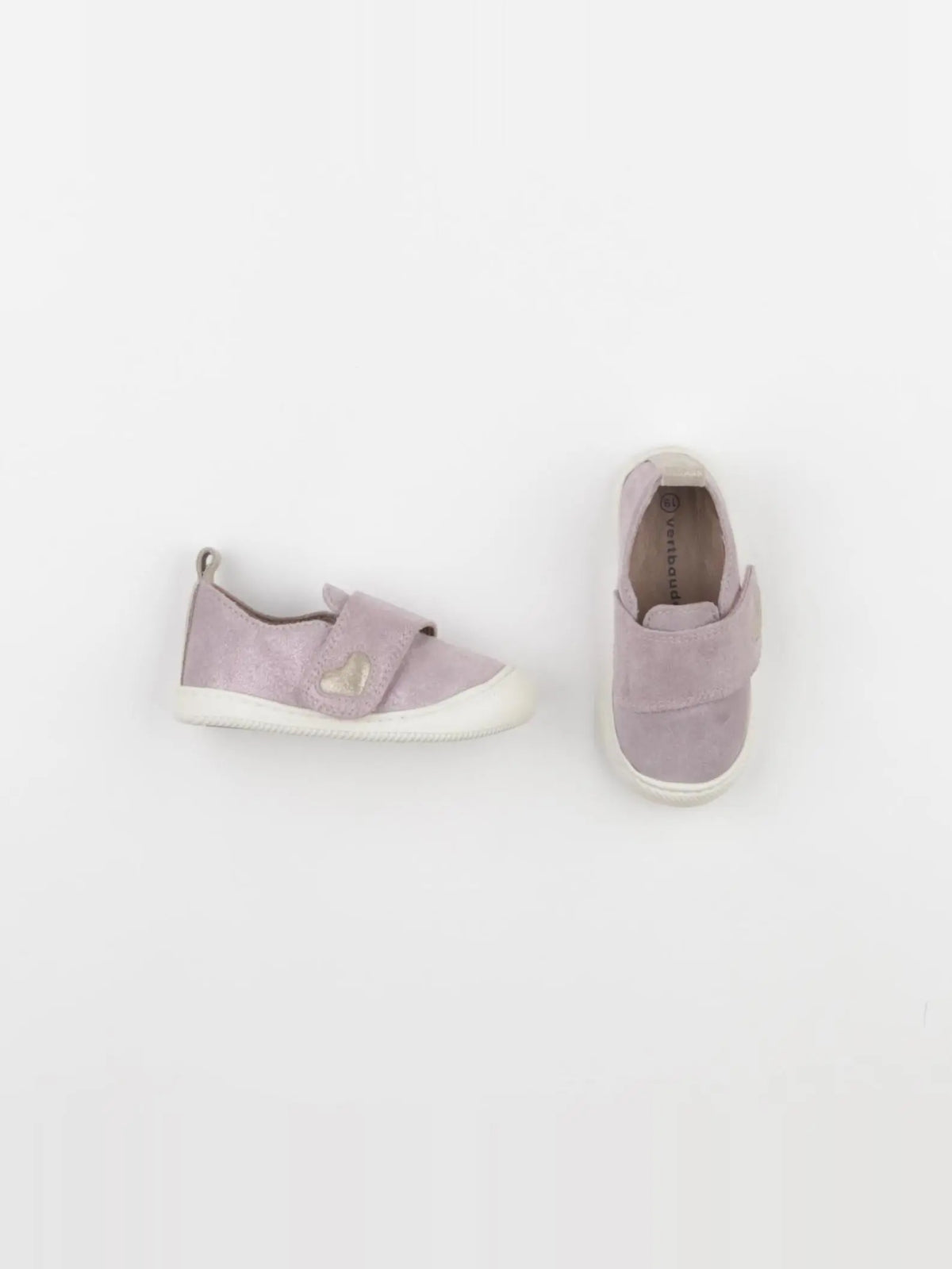 Vertbaudet - derbies rose - pointure 19