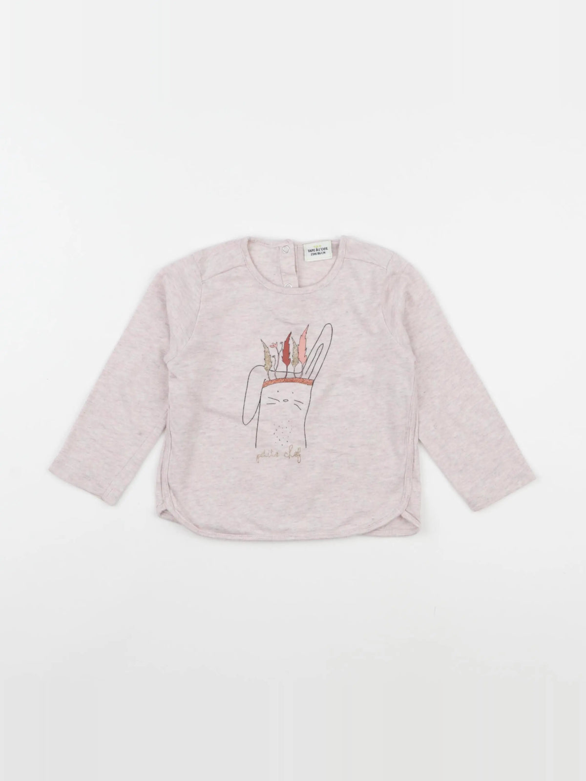 Tape à l'oeil - tee-shirt rose - 23 mois