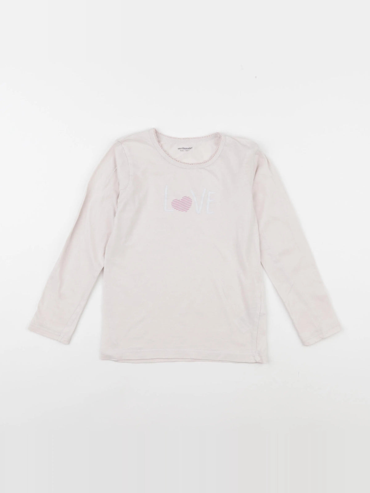 Vertbaudet - maillot de corps rose - 8 ans