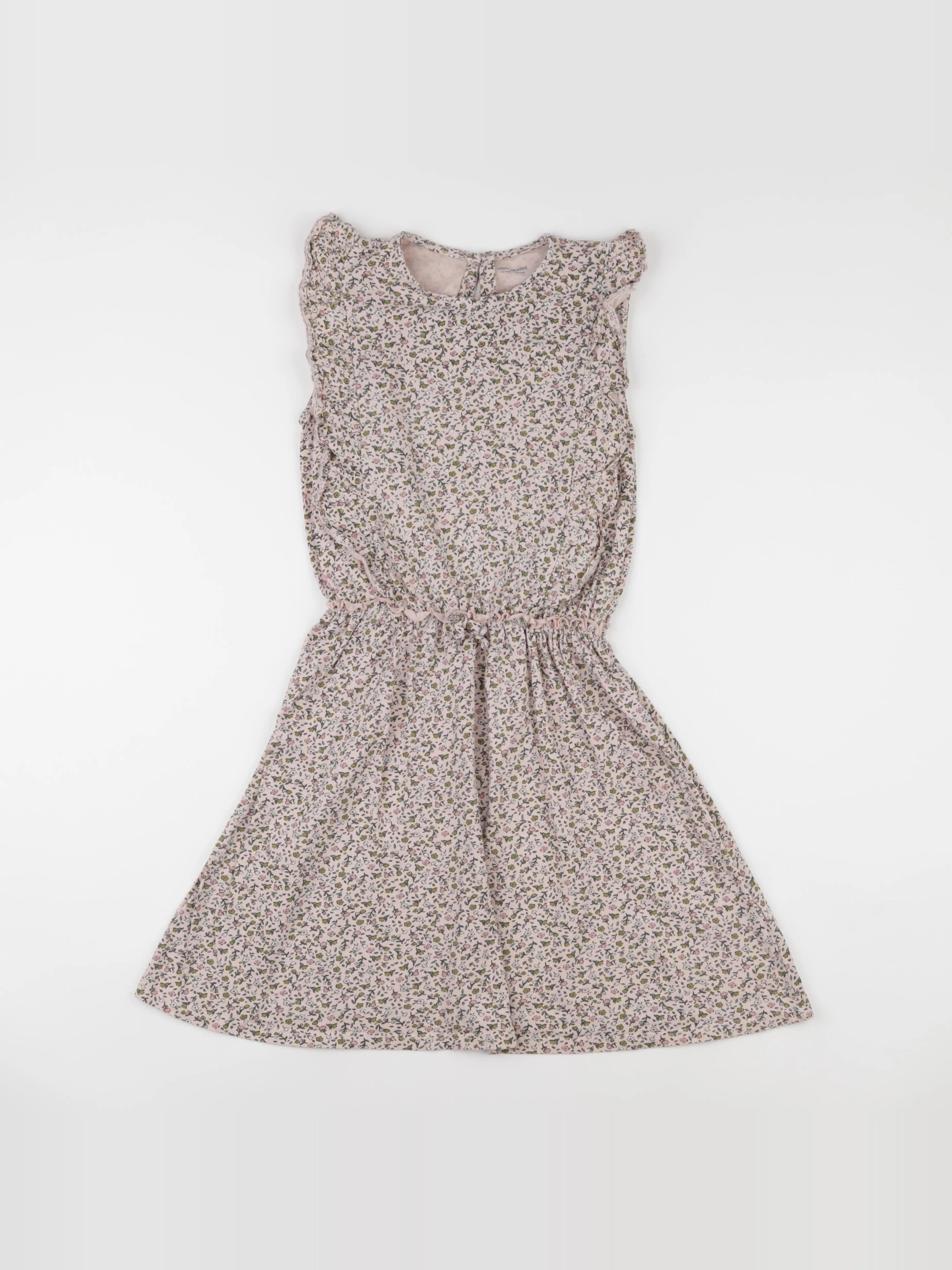 Vertbaudet - robe rose, vert - 12 ans