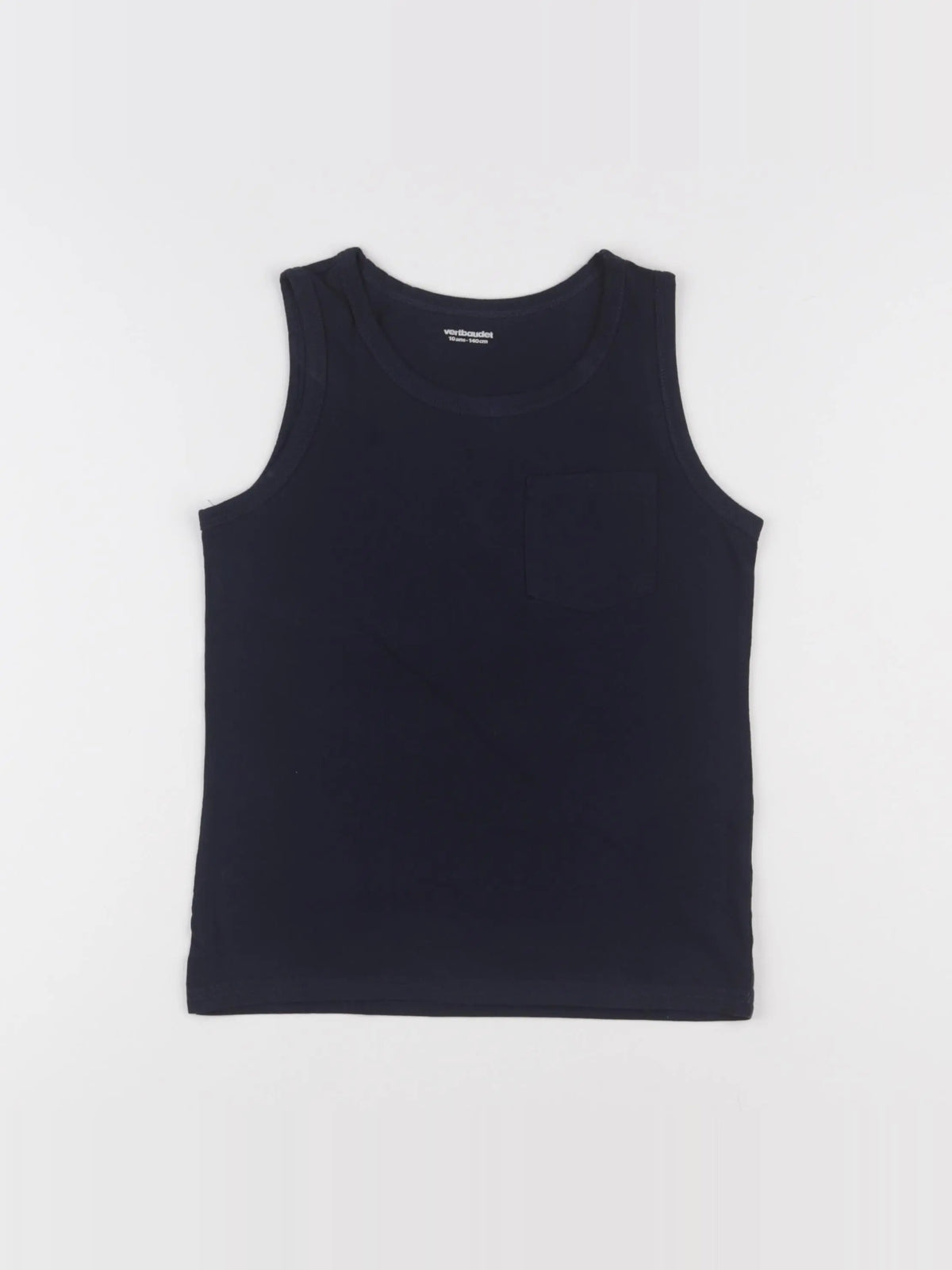 Vertbaudet - tee-shirt bleu - 10 ans