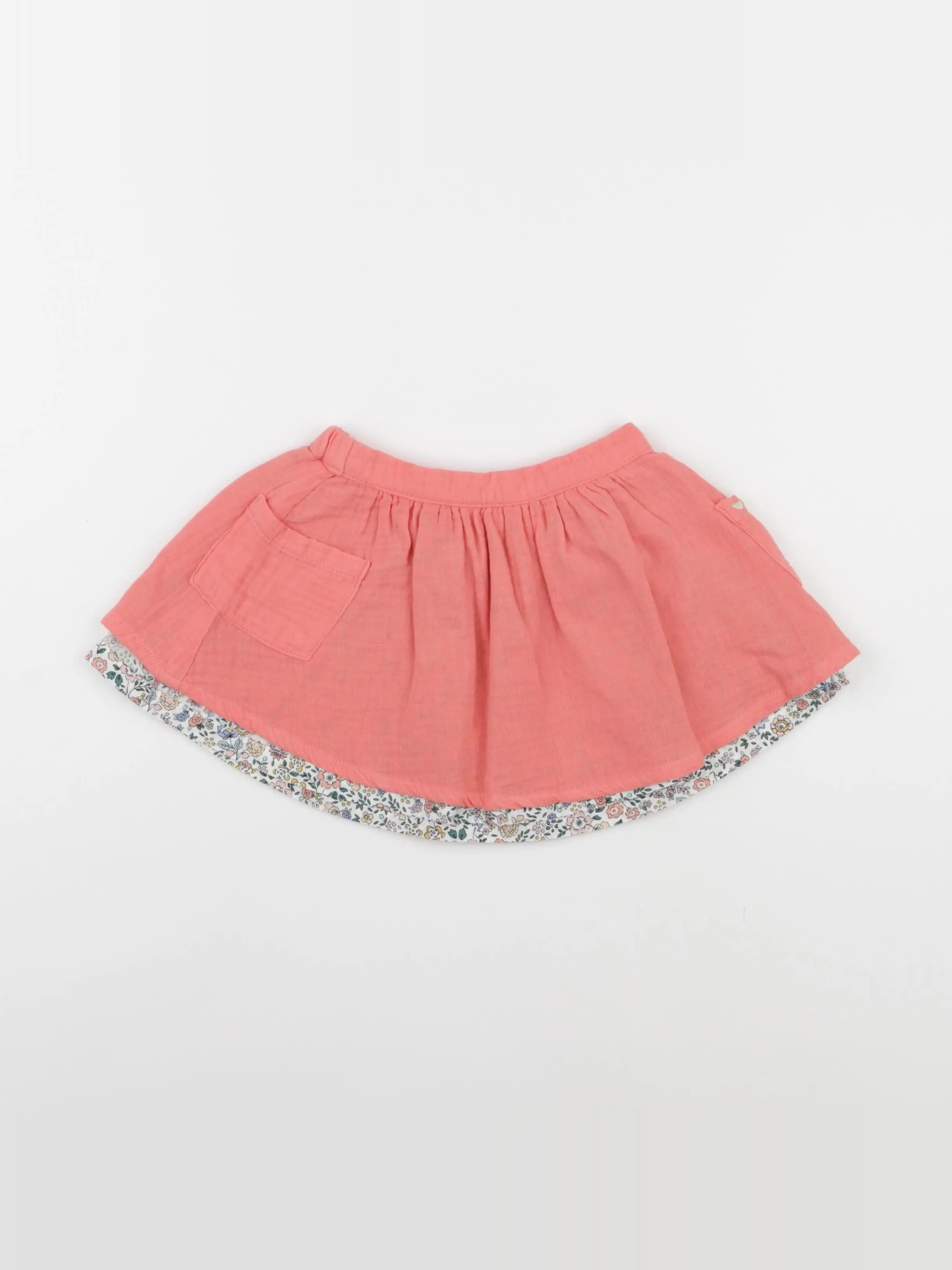 Vertbaudet - jupe rose - 2 ans