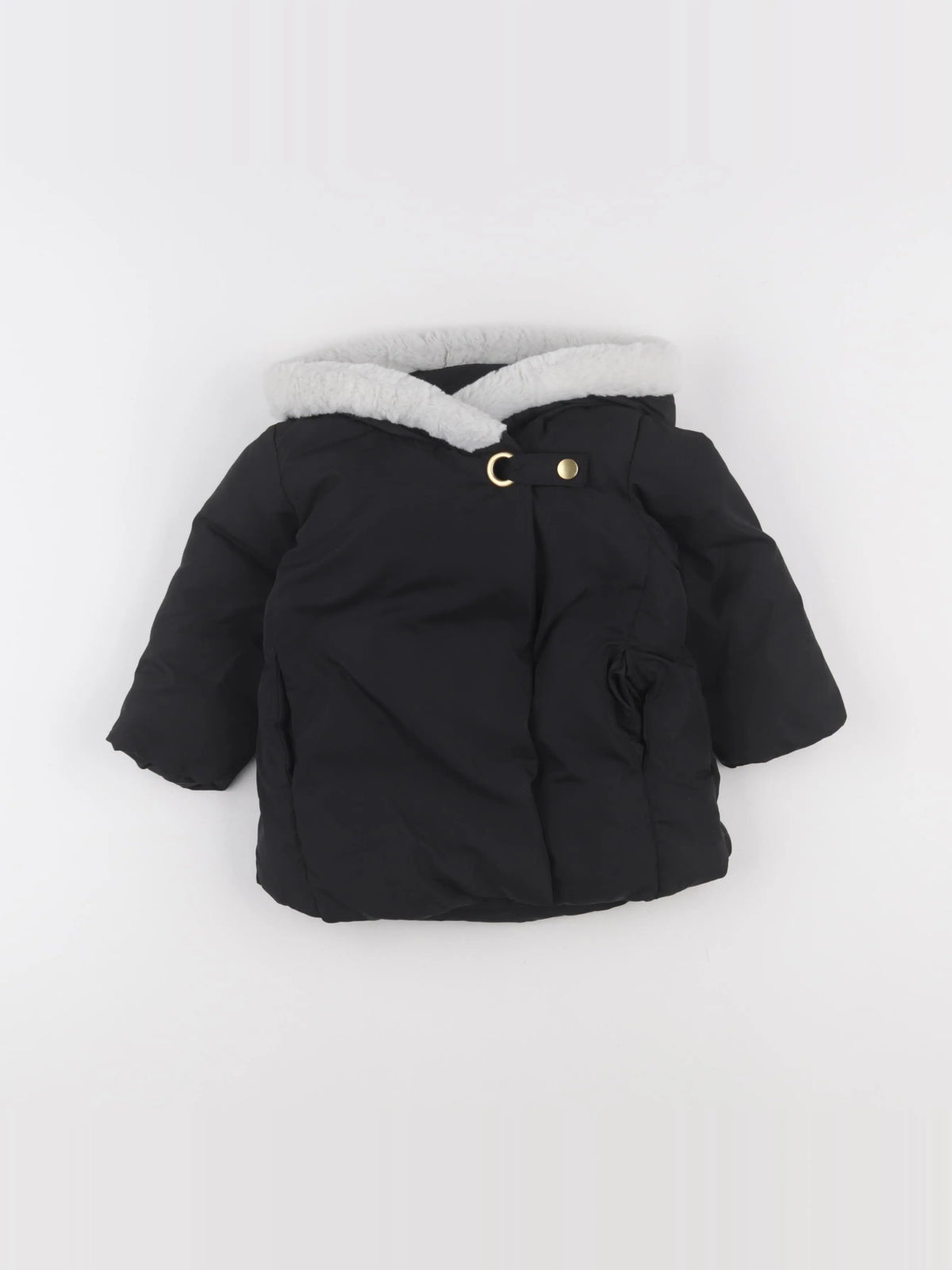 Mango - manteau noir - 9/12 mois