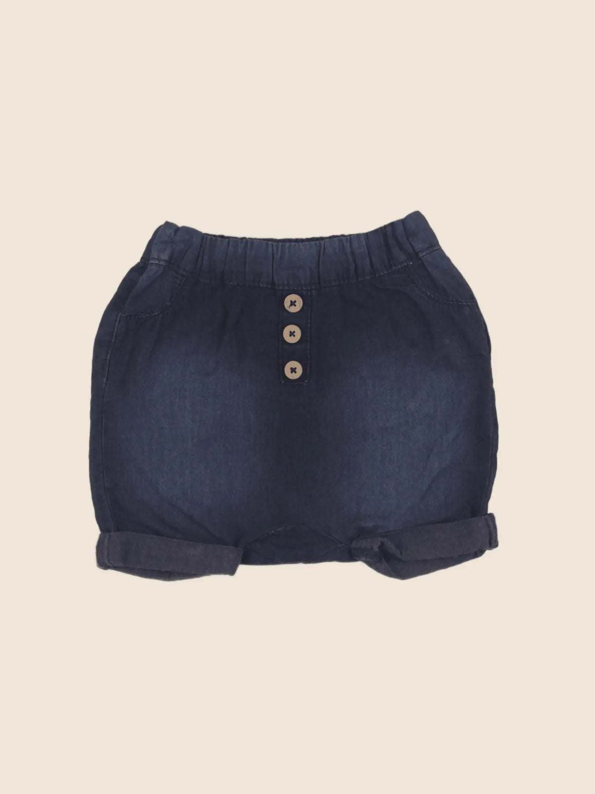 Tape à l'oeil - short bleu - 6 mois