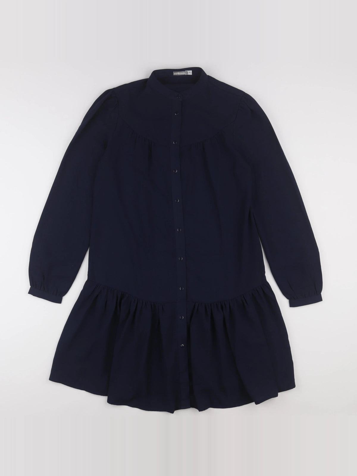 Vertbaudet - robe grossesse, allaitement bleu - 34