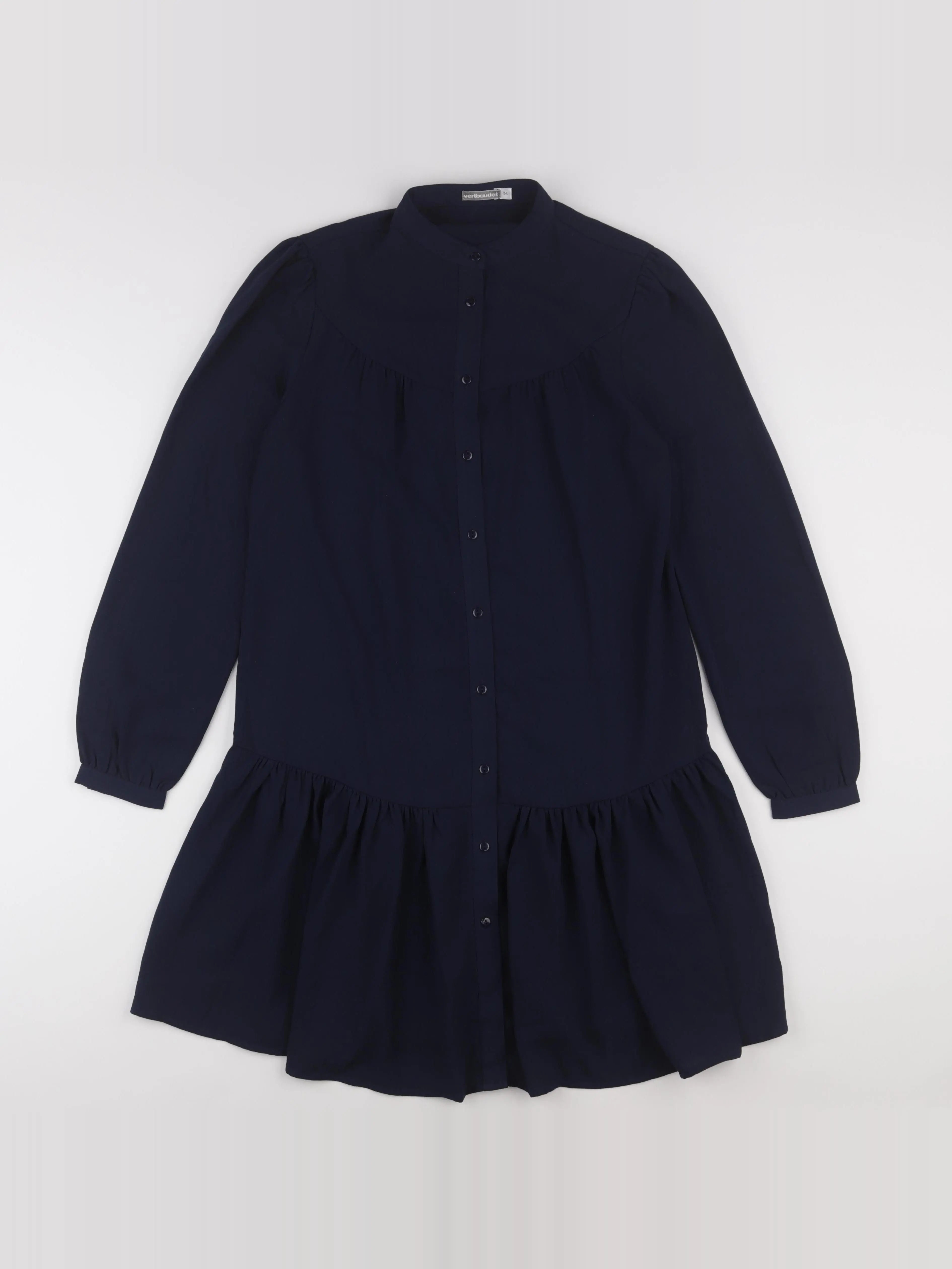 Vertbaudet - robe grossesse, allaitement bleu - 34