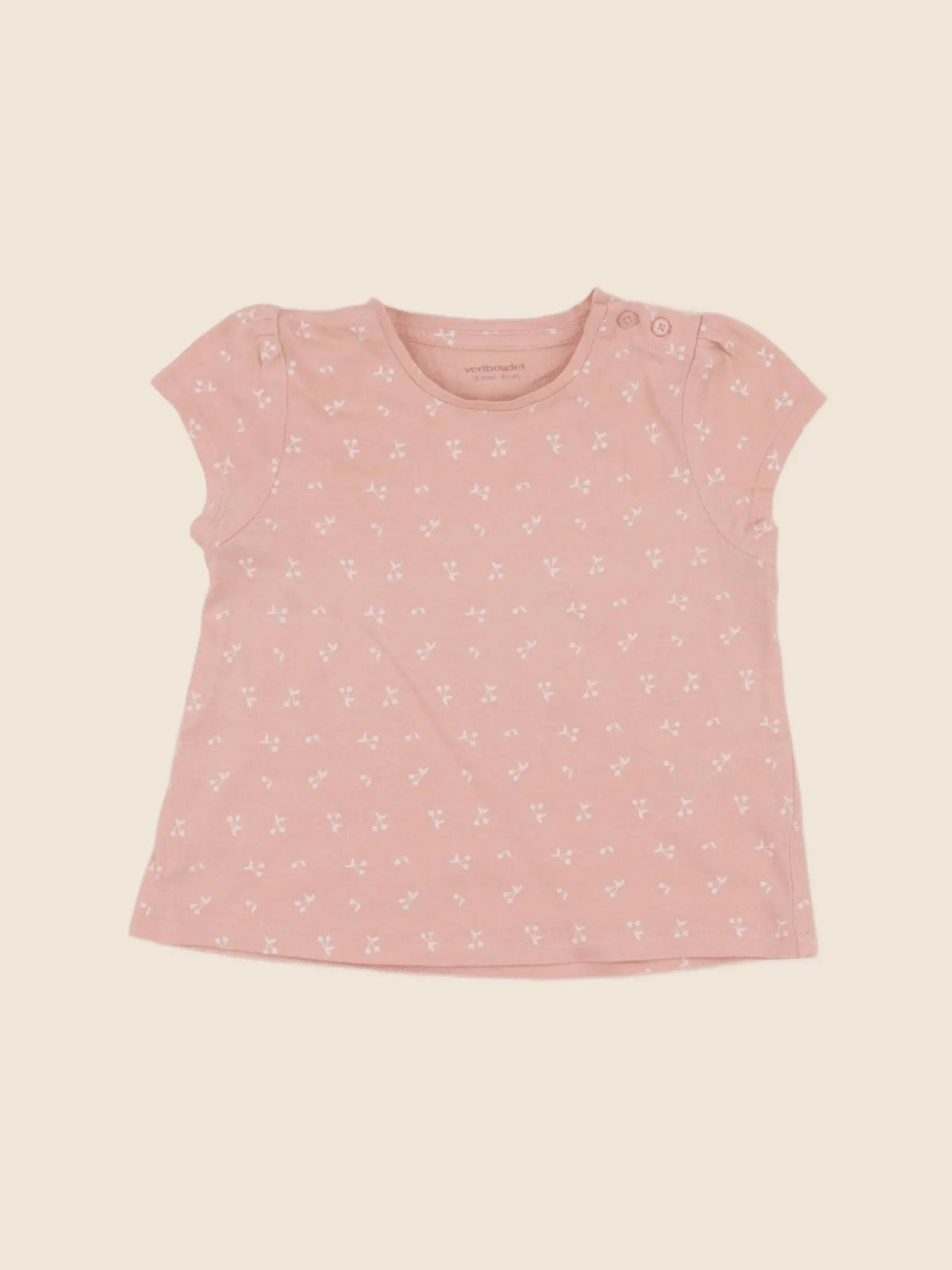 Vertbaudet - tee-shirt rose - 18 mois
