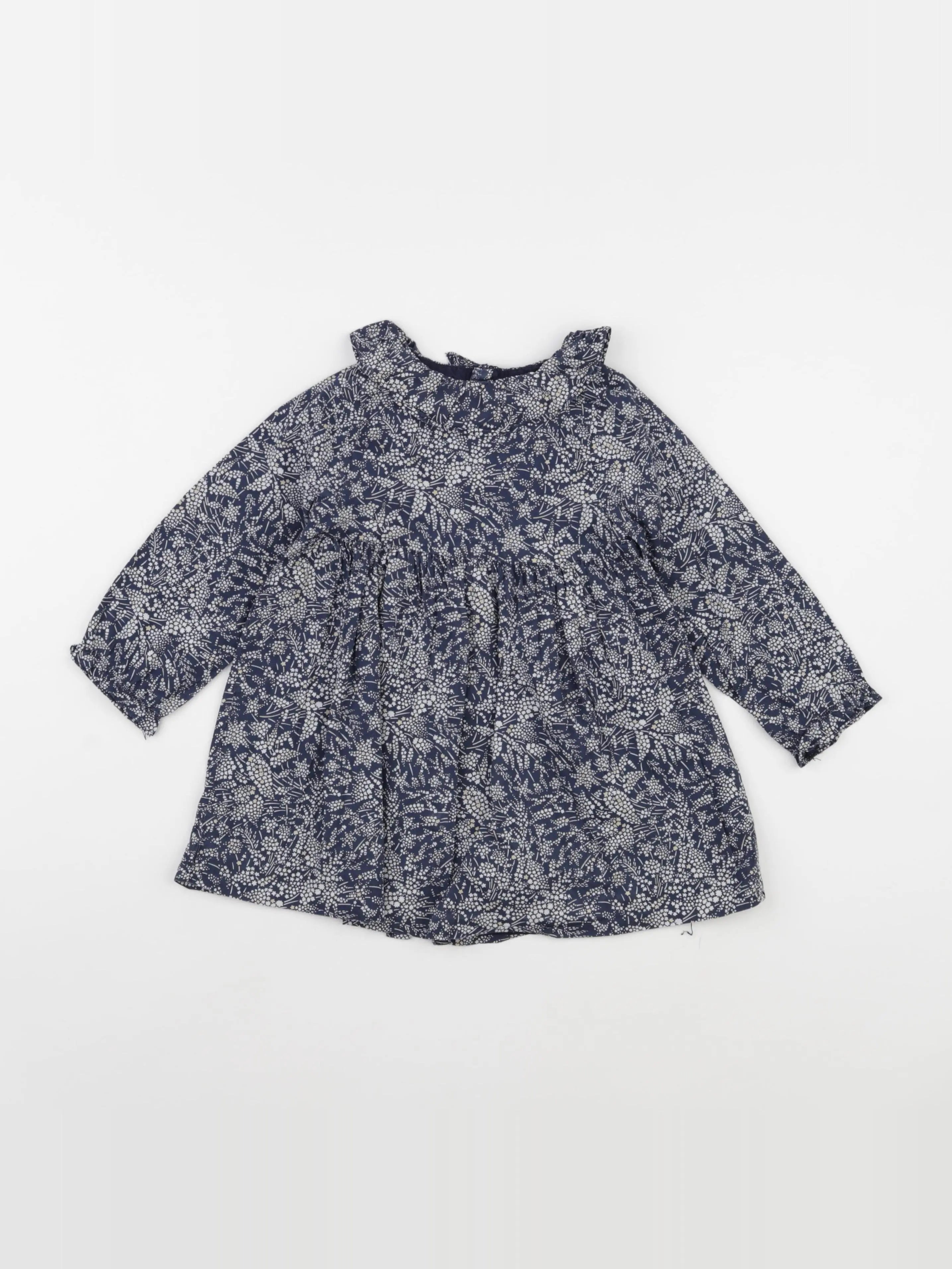 Jacadi - robe bleu - 24 mois