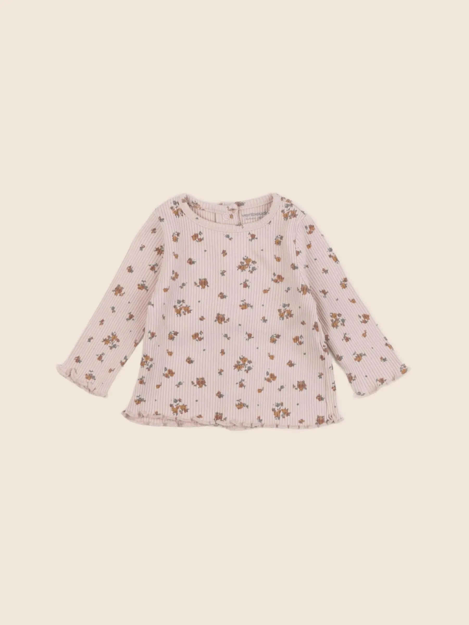 Vertbaudet - tee-shirt rose - 3 mois