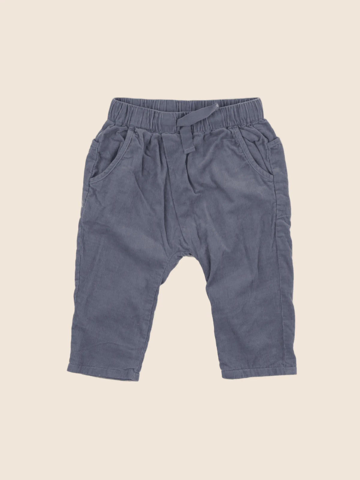 Zara - pantalon gris - 6/9 mois