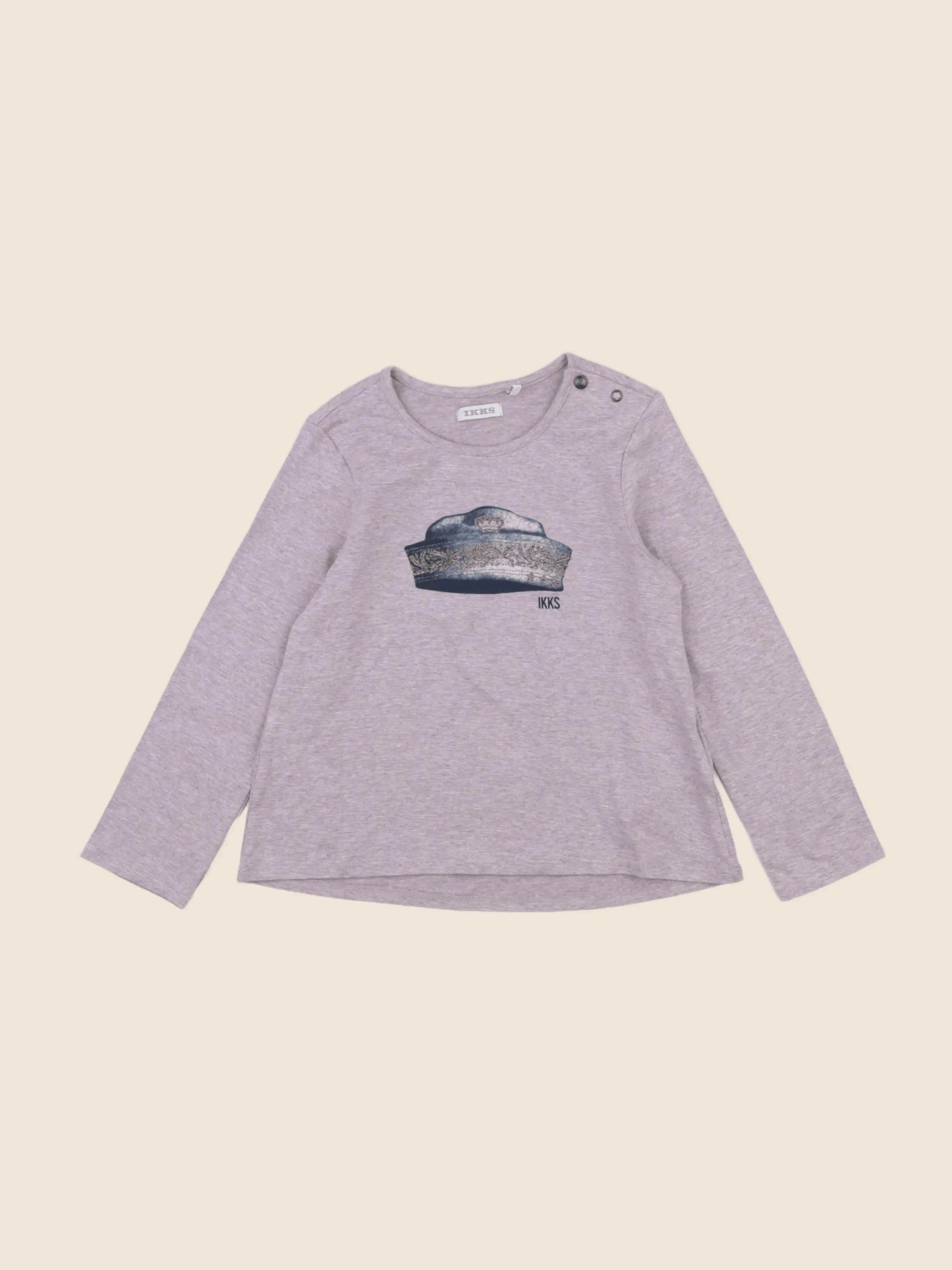 IKKS - tee-shirt violet - 3 ans