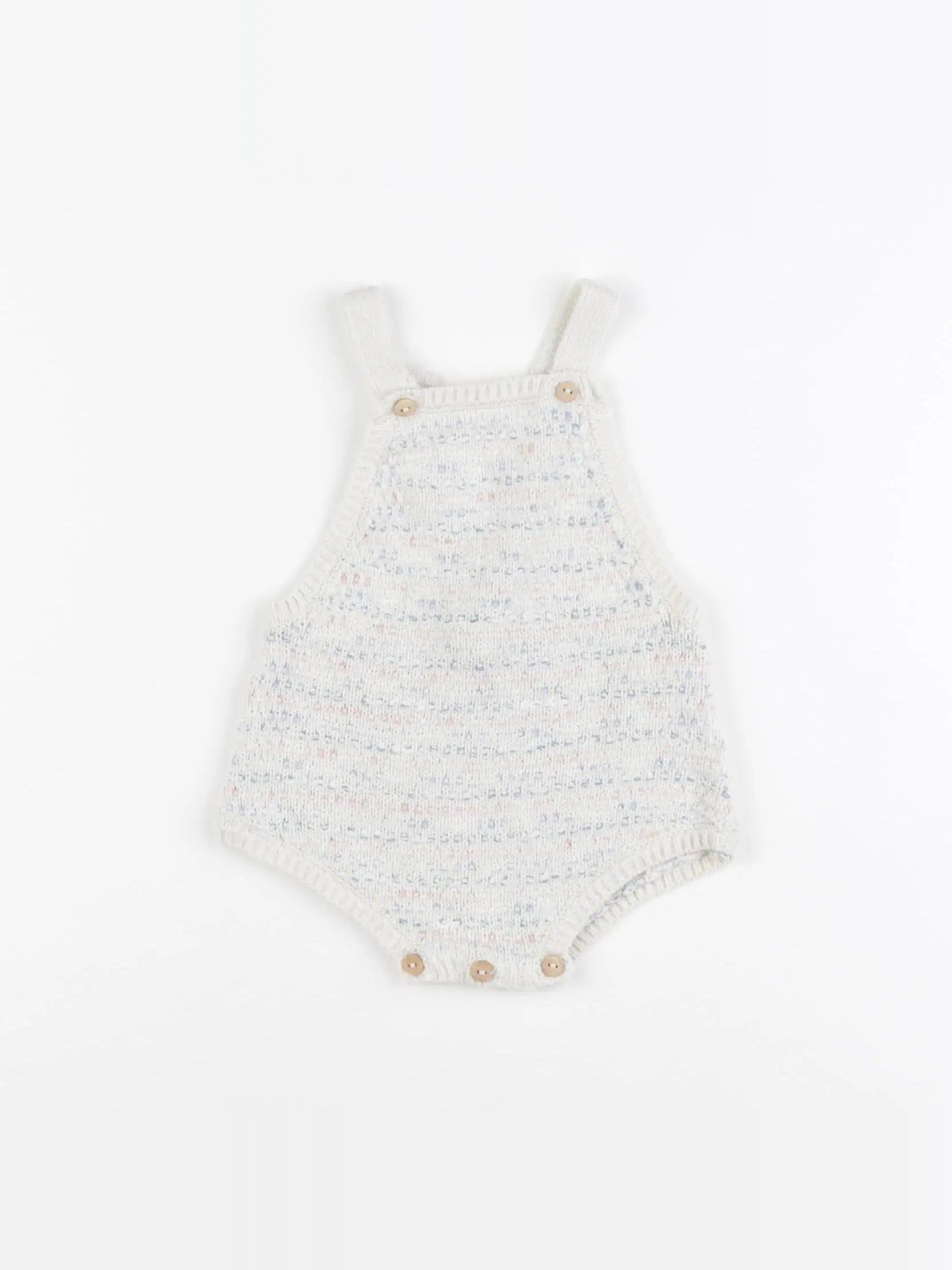 Zara - combinaison beige, bleu, rose - 3/6 mois