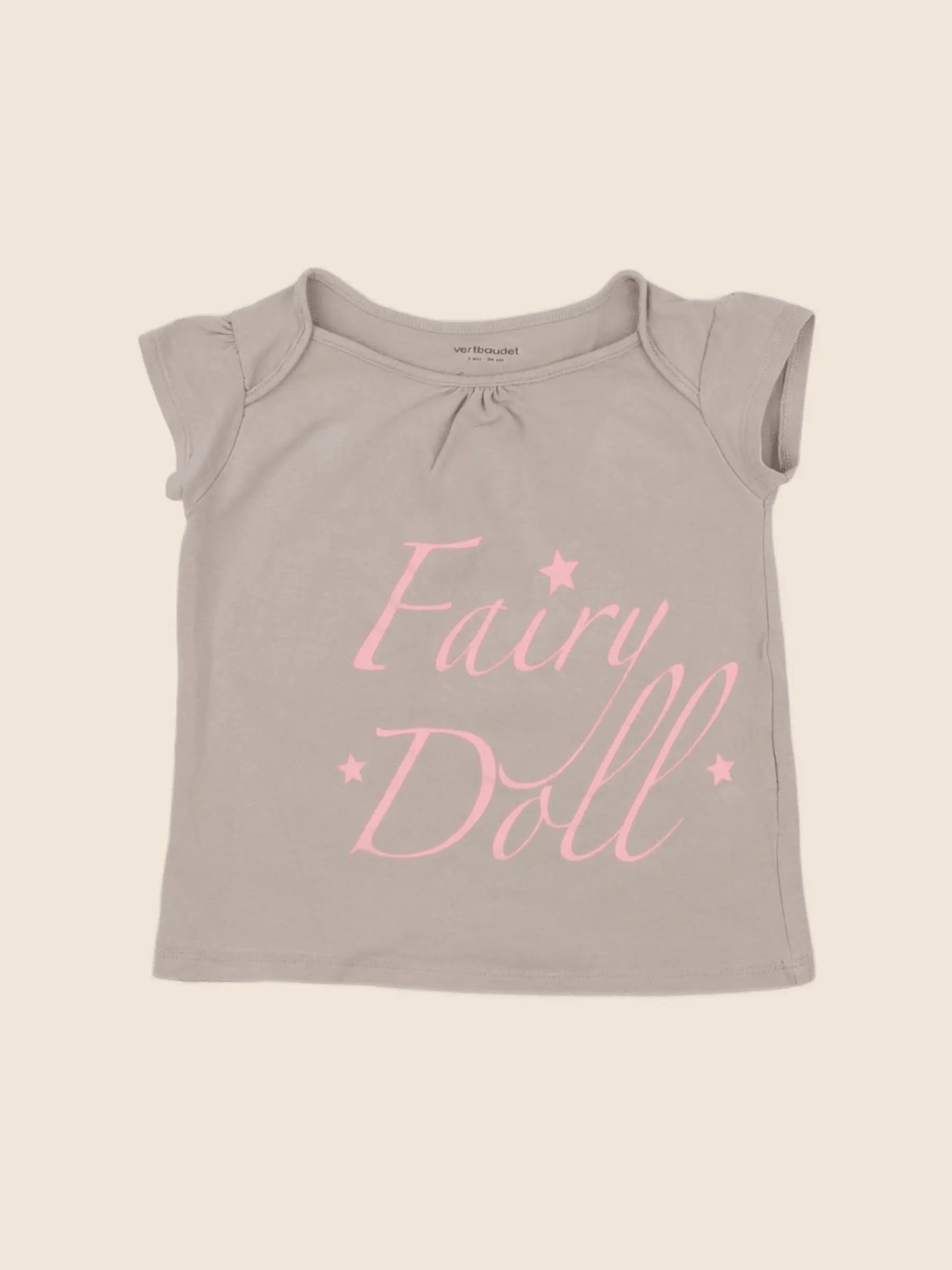 Vertbaudet - tee-shirt gris - 3 ans