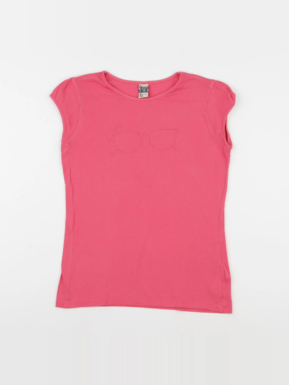 Tape à l'oeil - tee-shirt rose - 12 ans