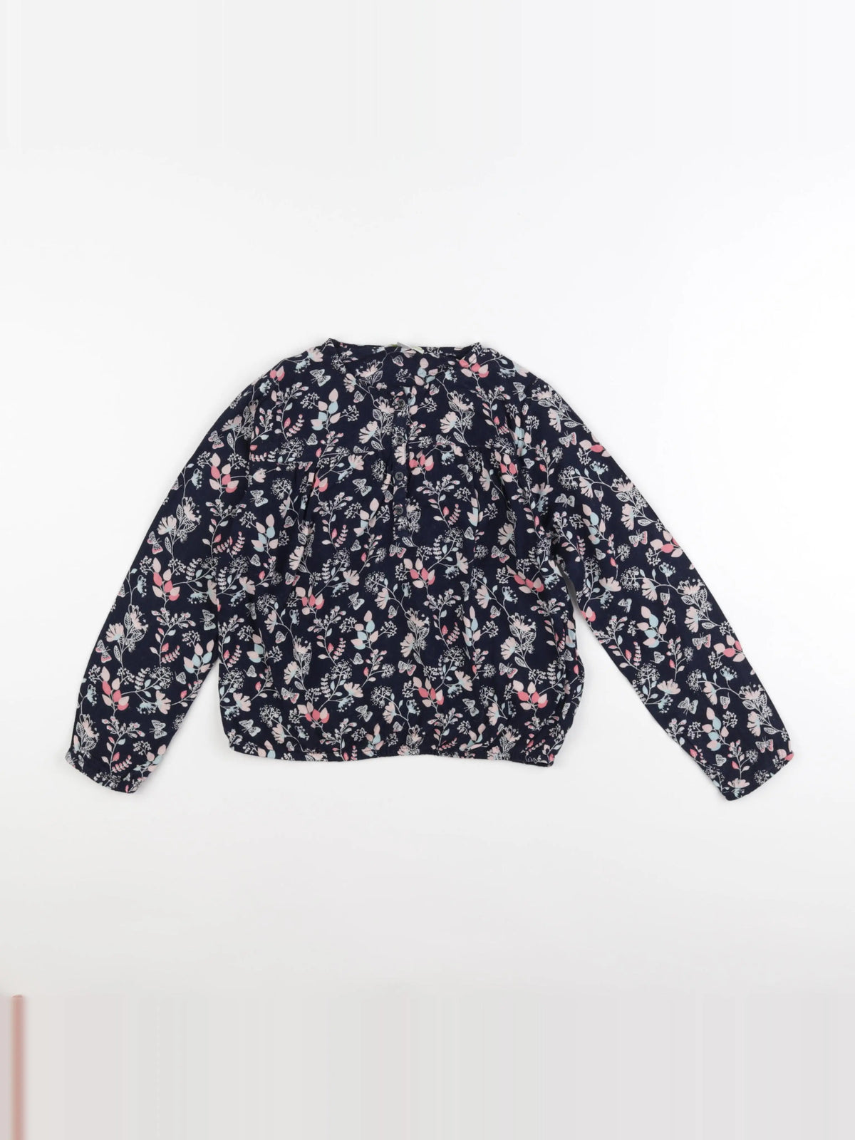 Vertbaudet - blouse bleu - 8 ans