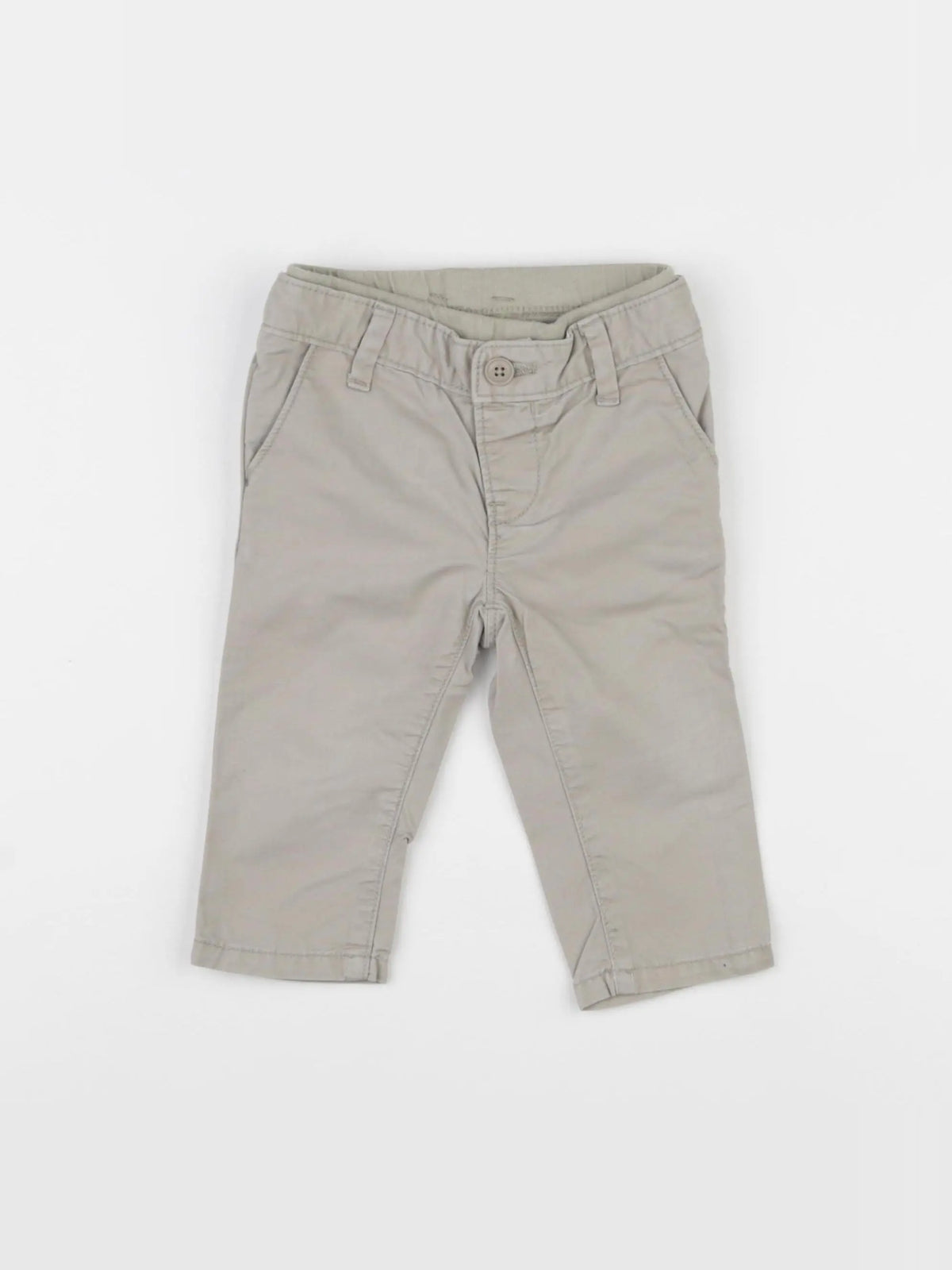 GAP - pantalon gris - 6/12 mois
