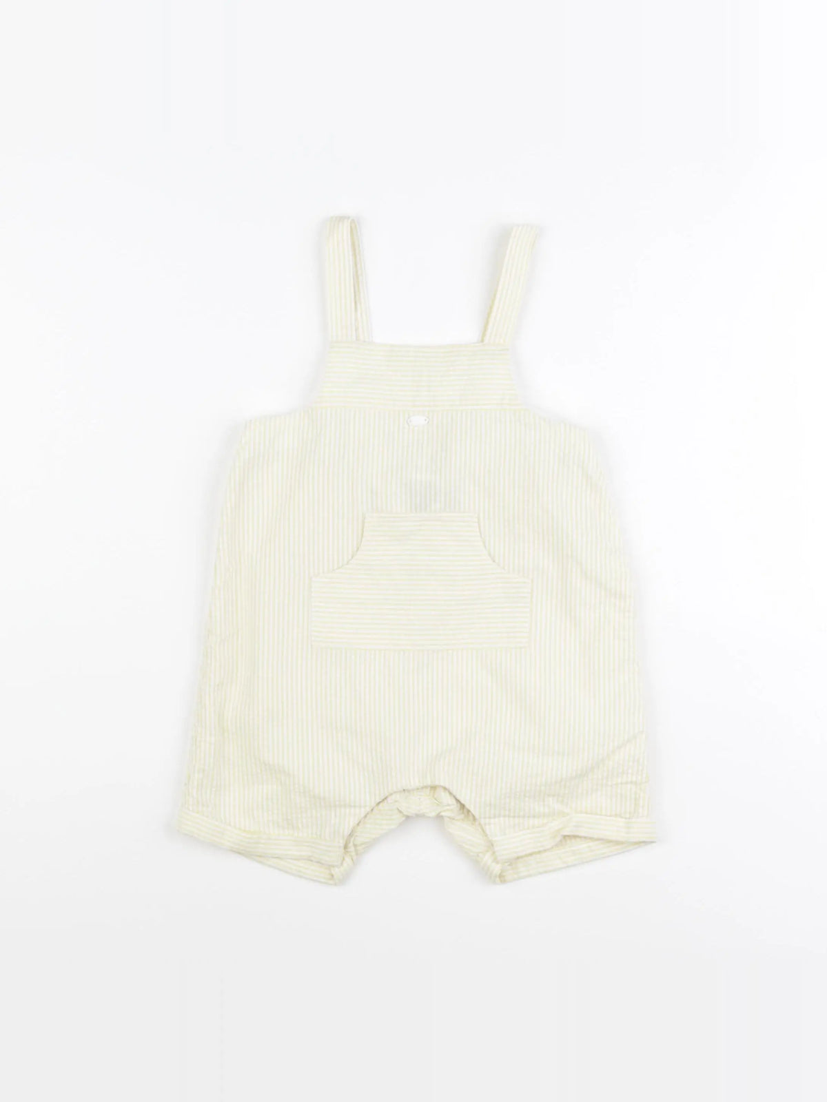 Cyrillus - combinaison blanc, jaune - 12 mois