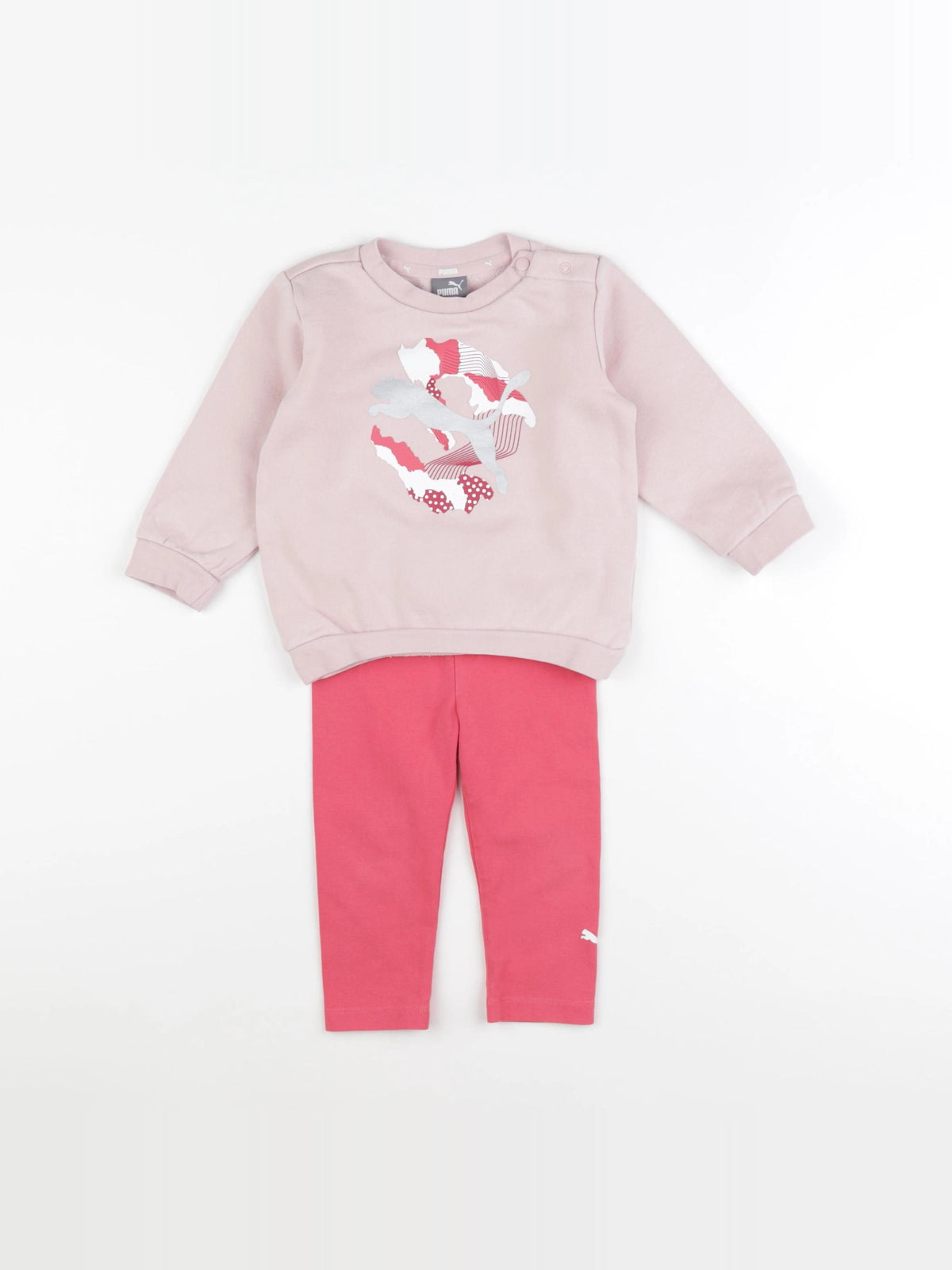 Puma - ensemble rose - 9/12 mois