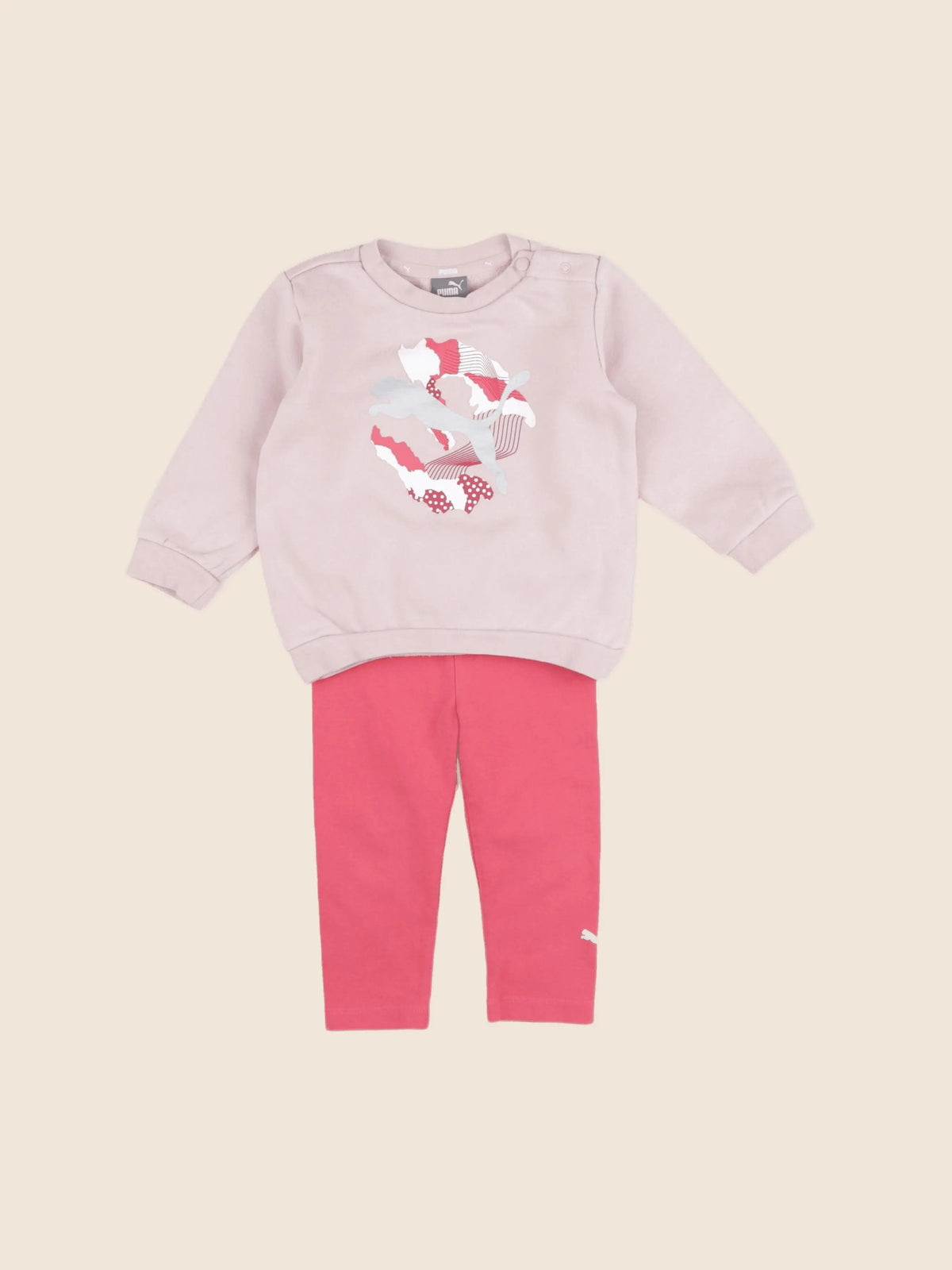 Puma - ensemble rose - 9/12 mois